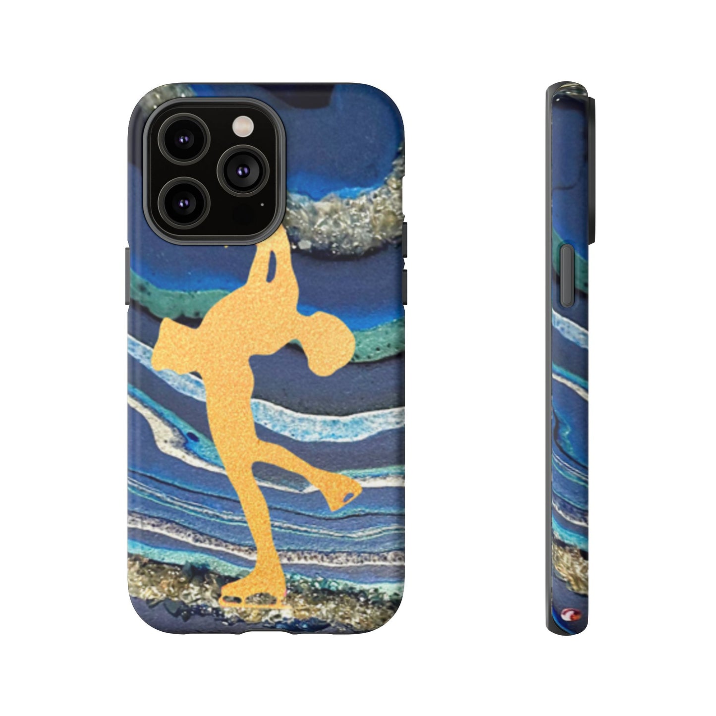 Figure skating phone case