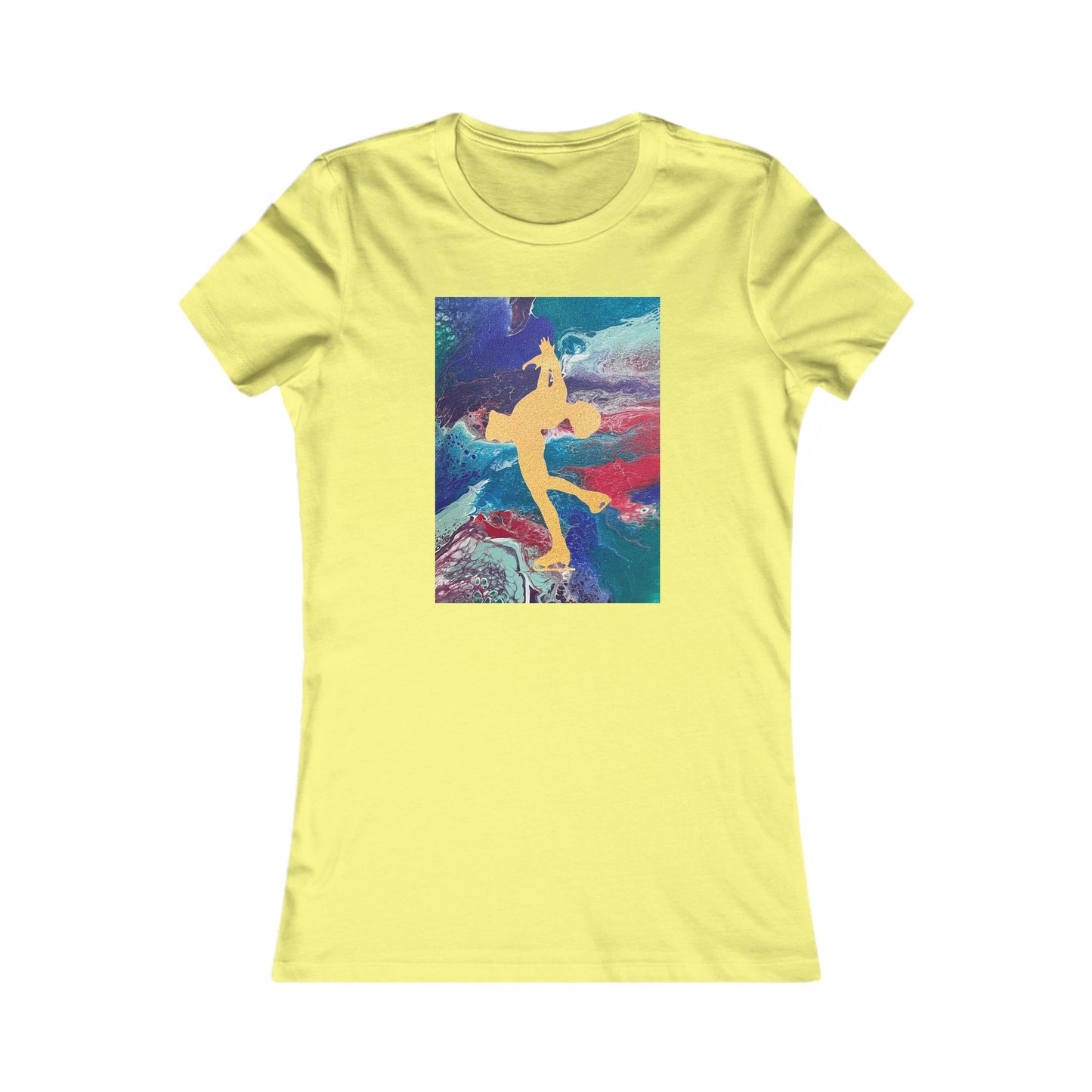 Ladies figure skating T-shirt