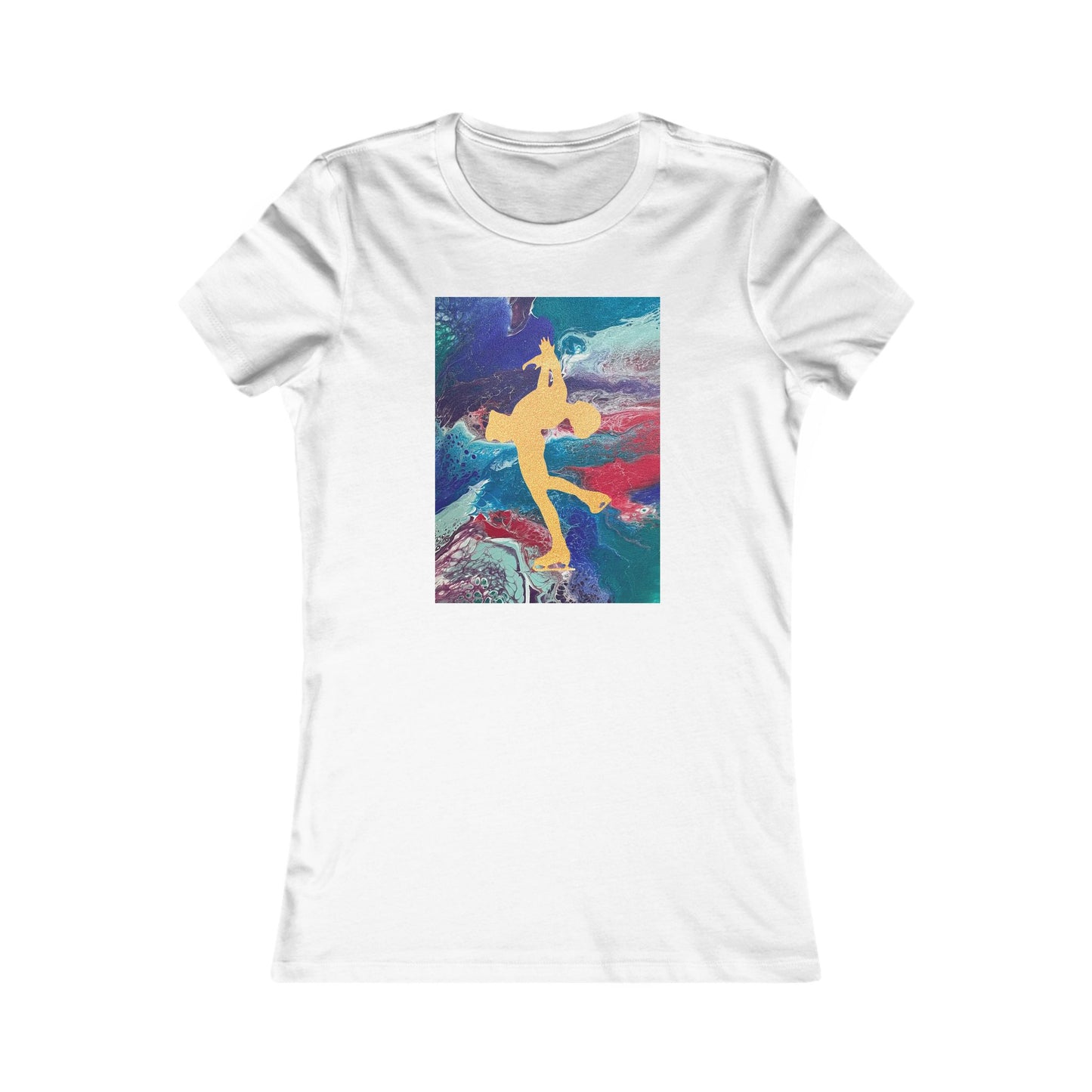 Ladies figure skating T-shirt