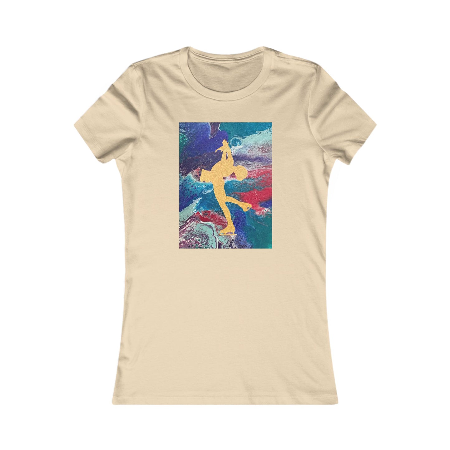 Ladies figure skating T-shirt