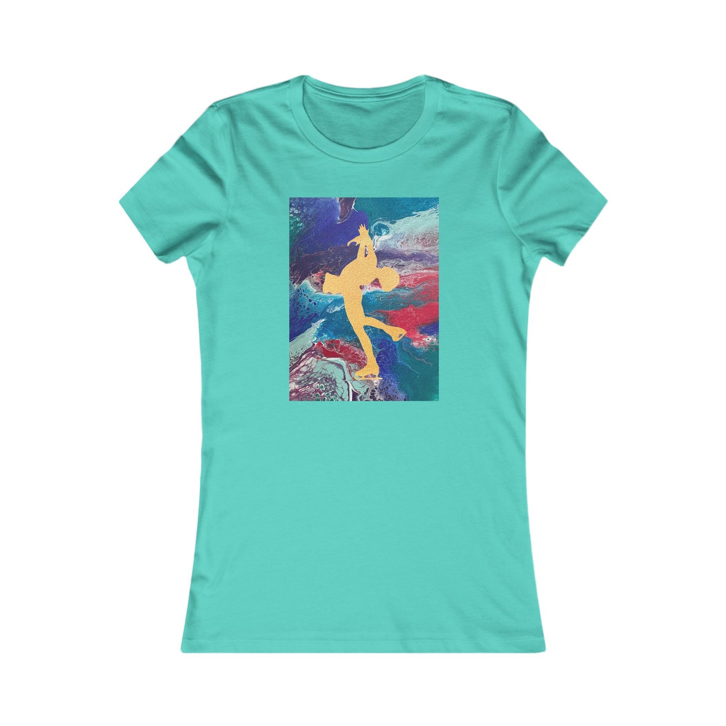 Ladies figure skating T-shirt