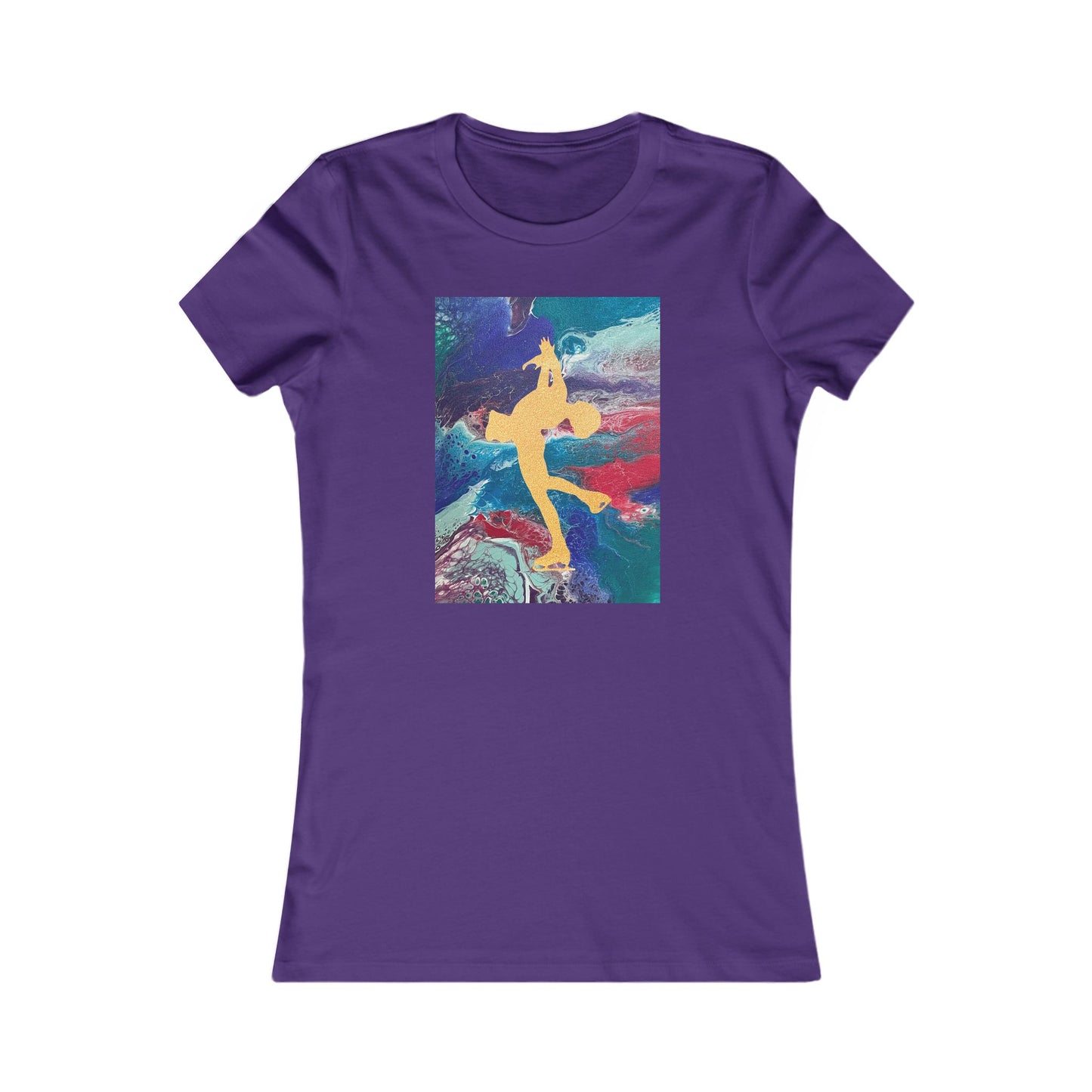 Ladies figure skating T-shirt