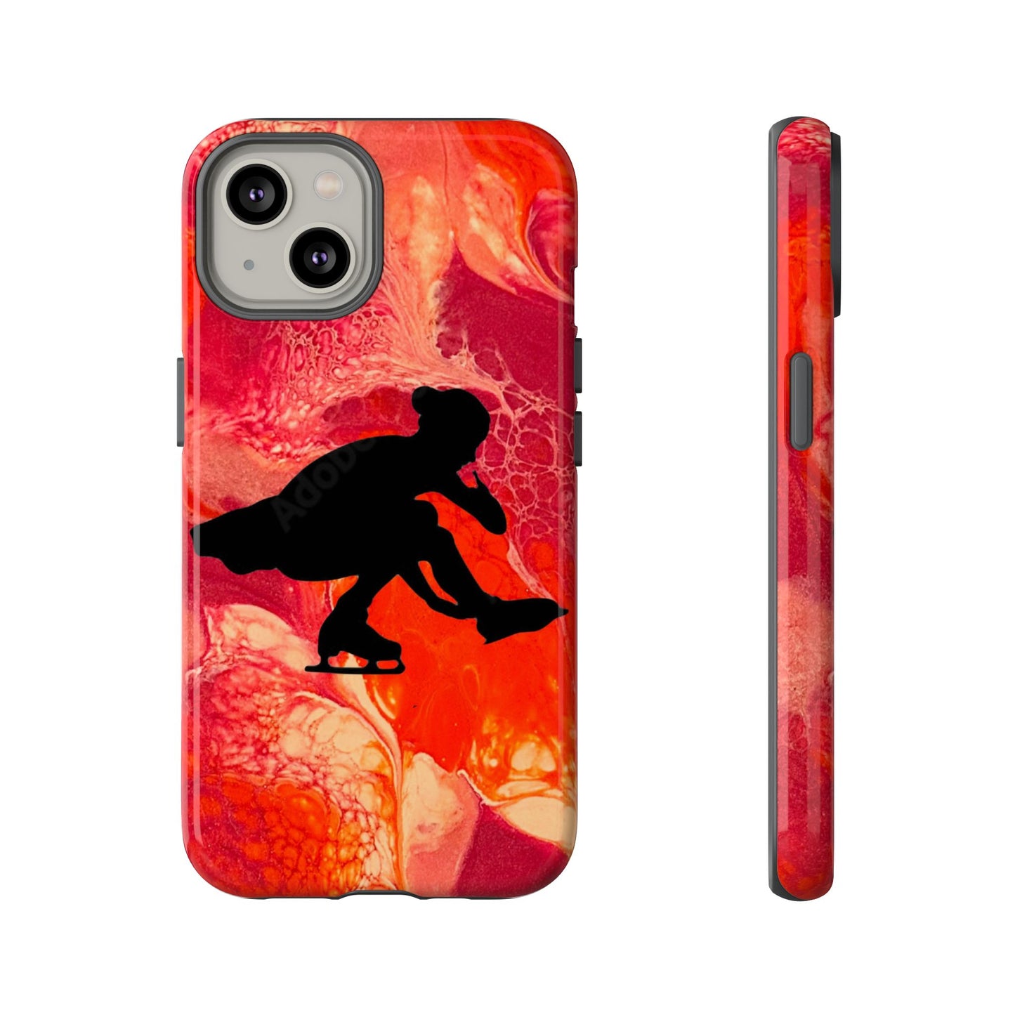Figure skating phone cases