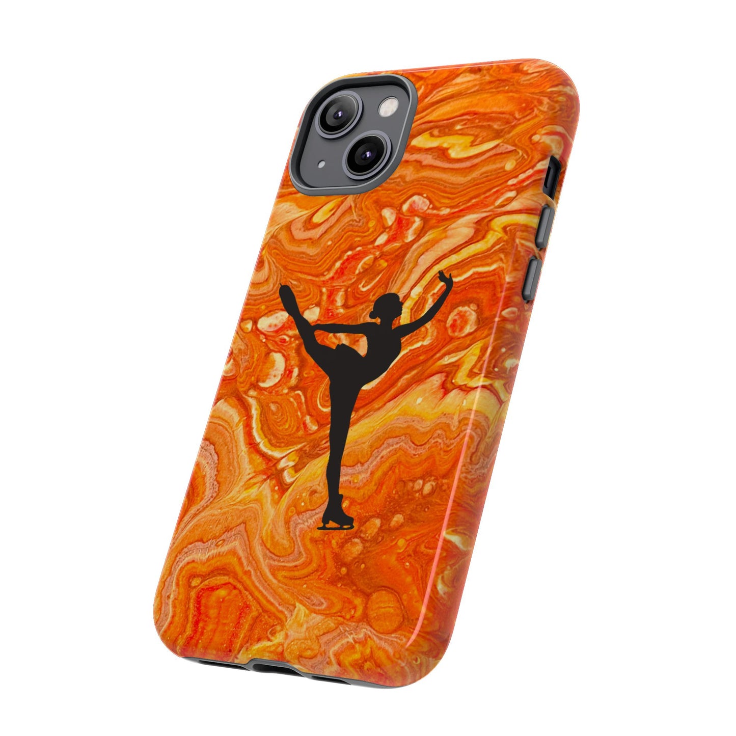 Figure skating phone case