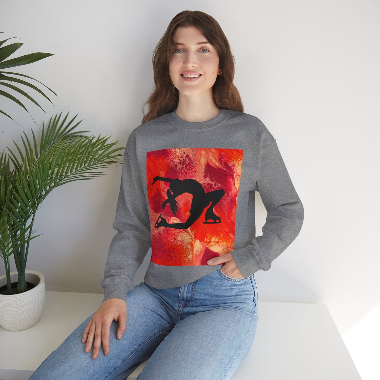 Unisex Figure Skating Crewneck Sweatshirt