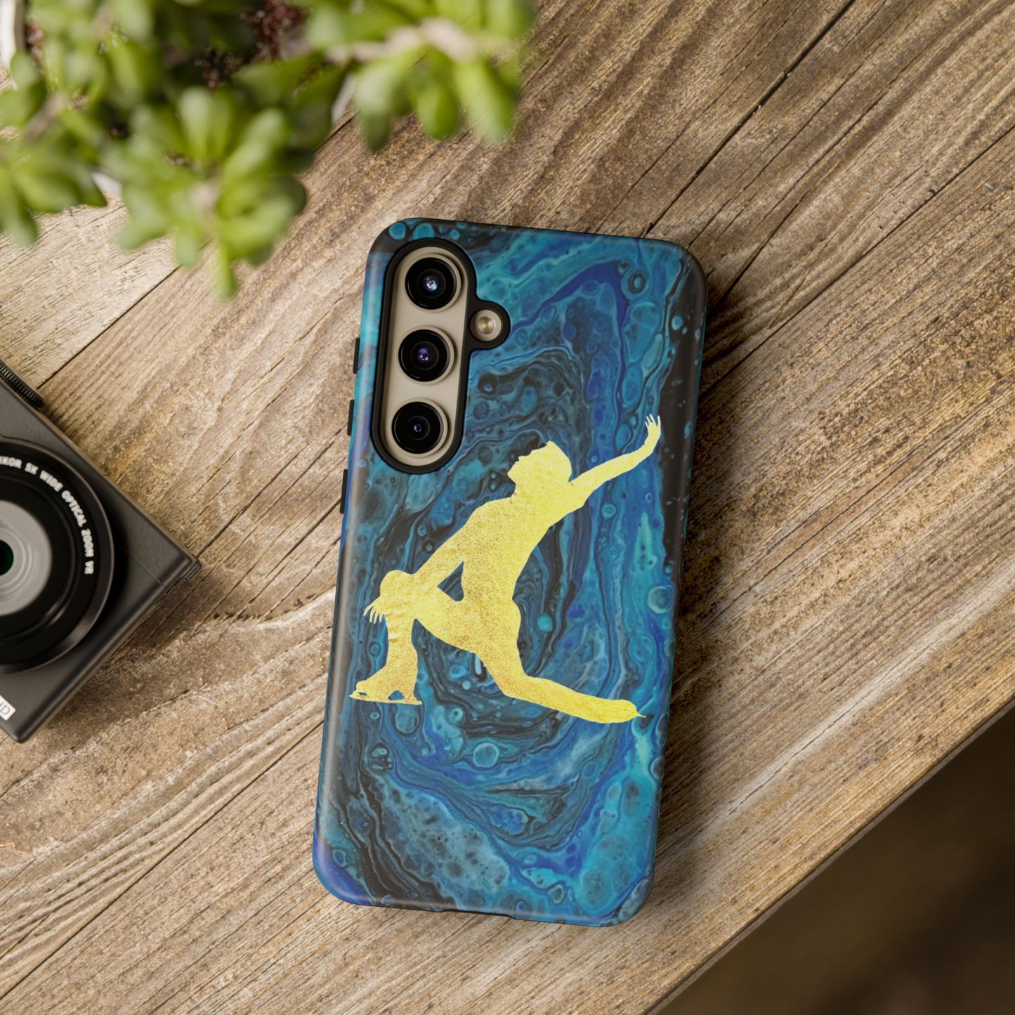 Figure skating phone cases