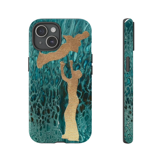 Figure skating phone case