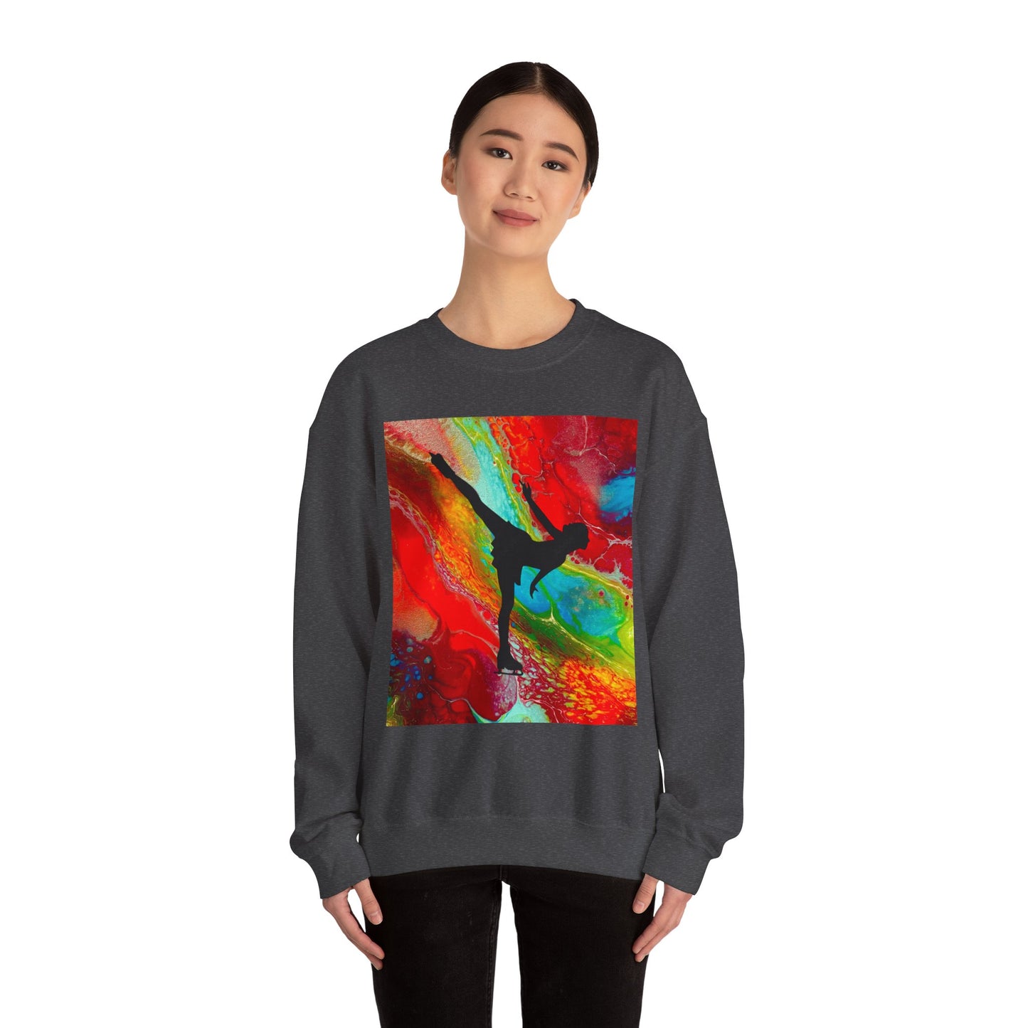 Unisex Figure Skating Crewneck Sweatshirt