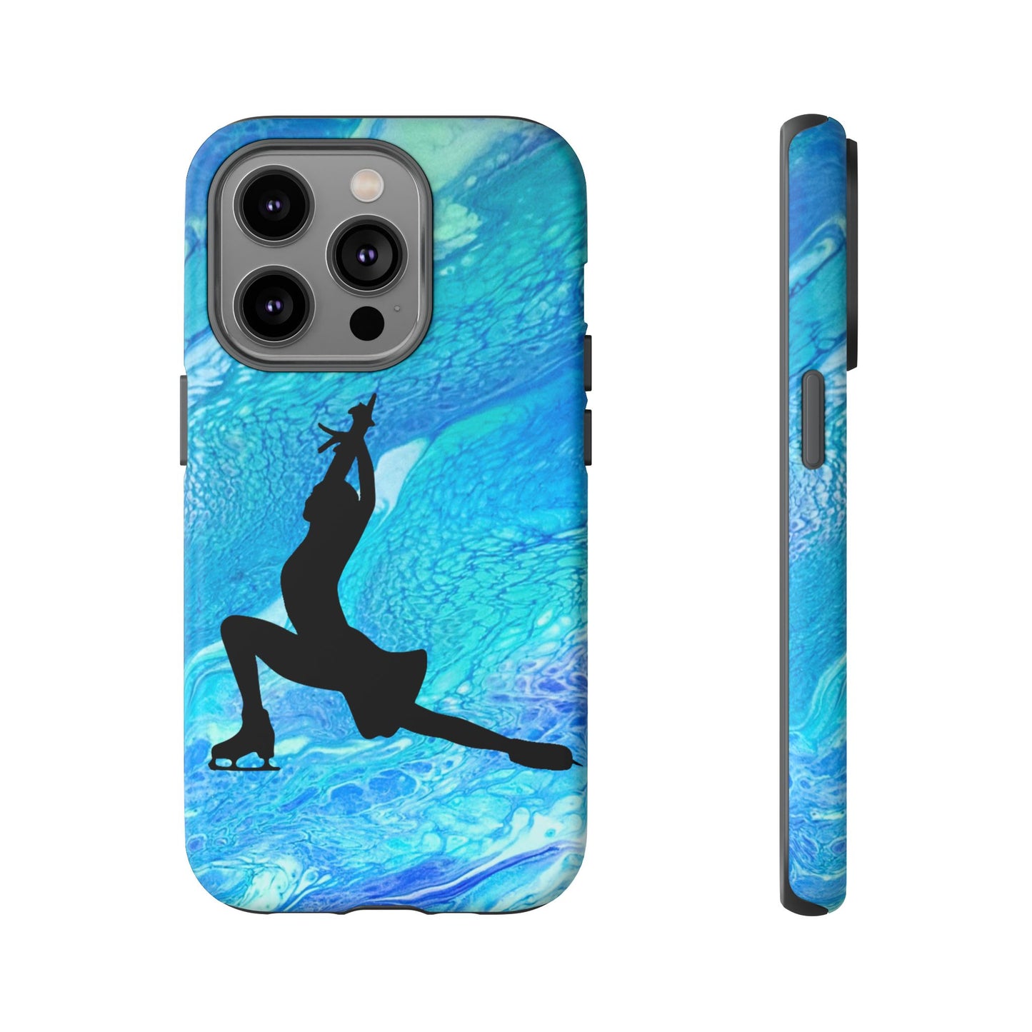 Figure skating phone cases