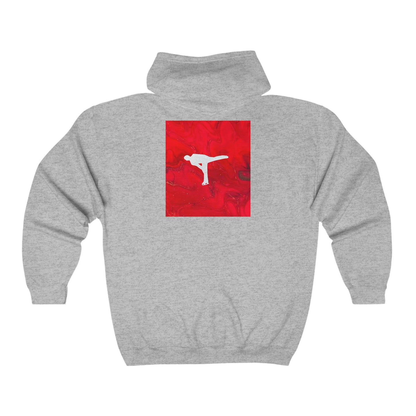 Figure skating Hoodie zip up sweatshirt