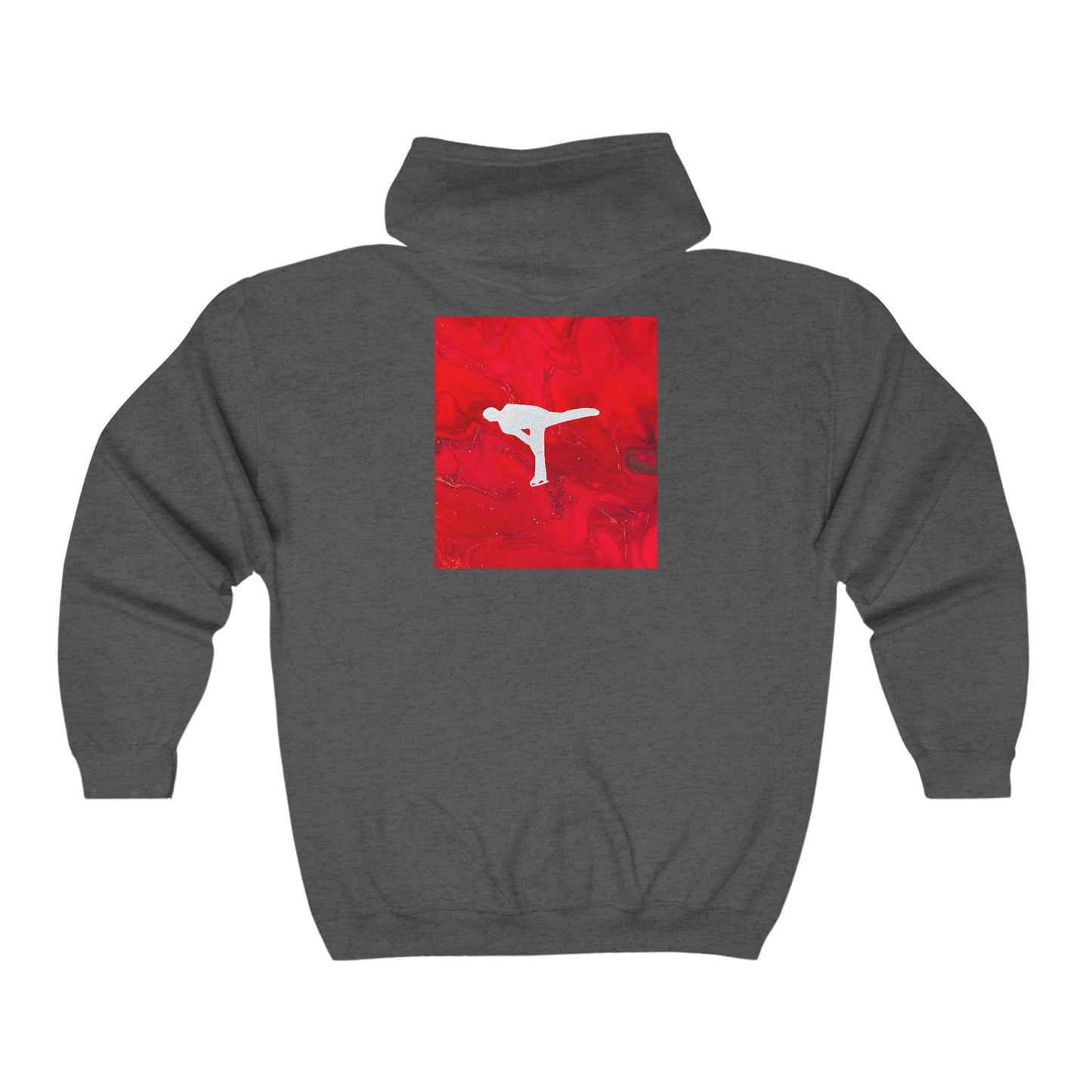 Figure skating Hoodie zip up sweatshirt