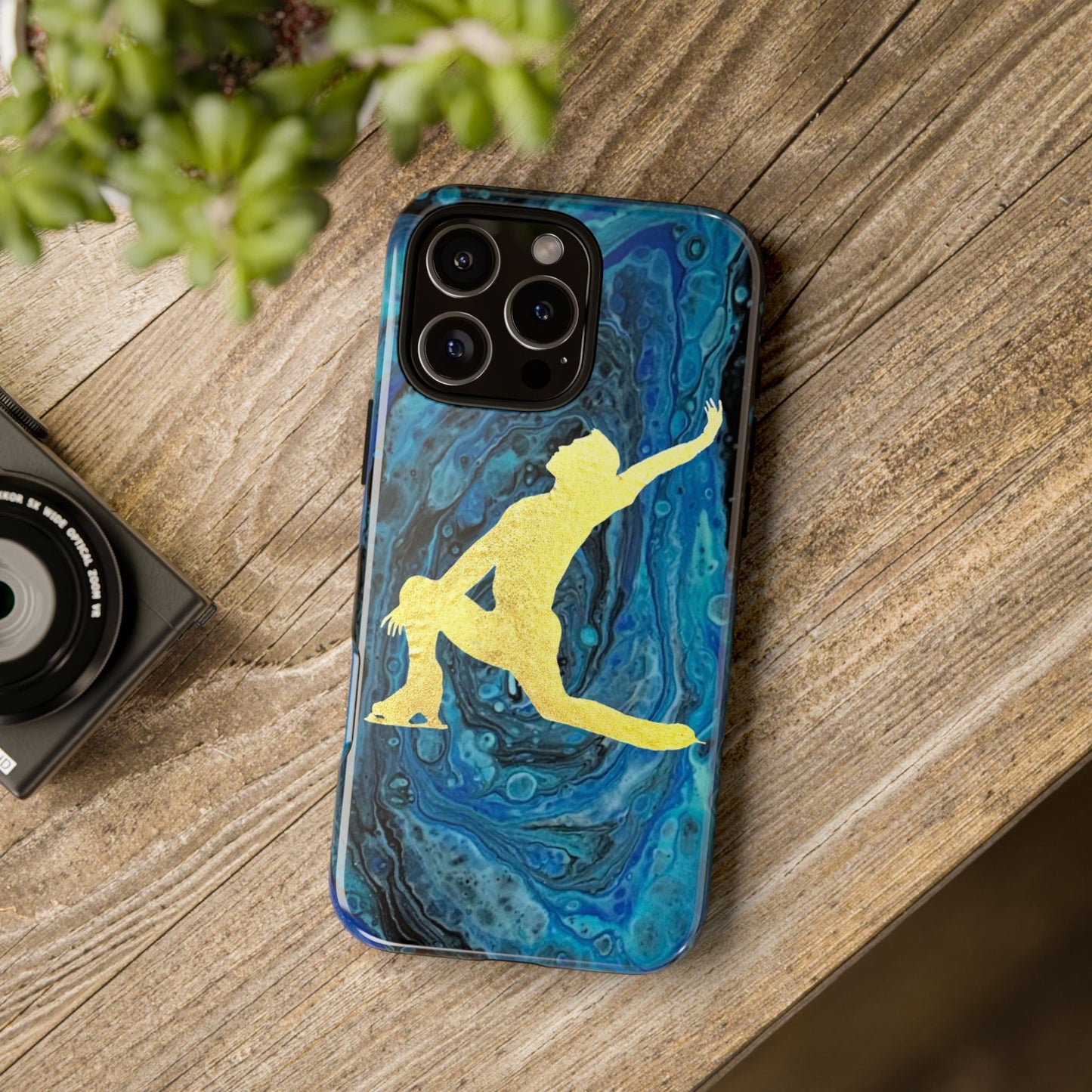 Figure skating phone cases