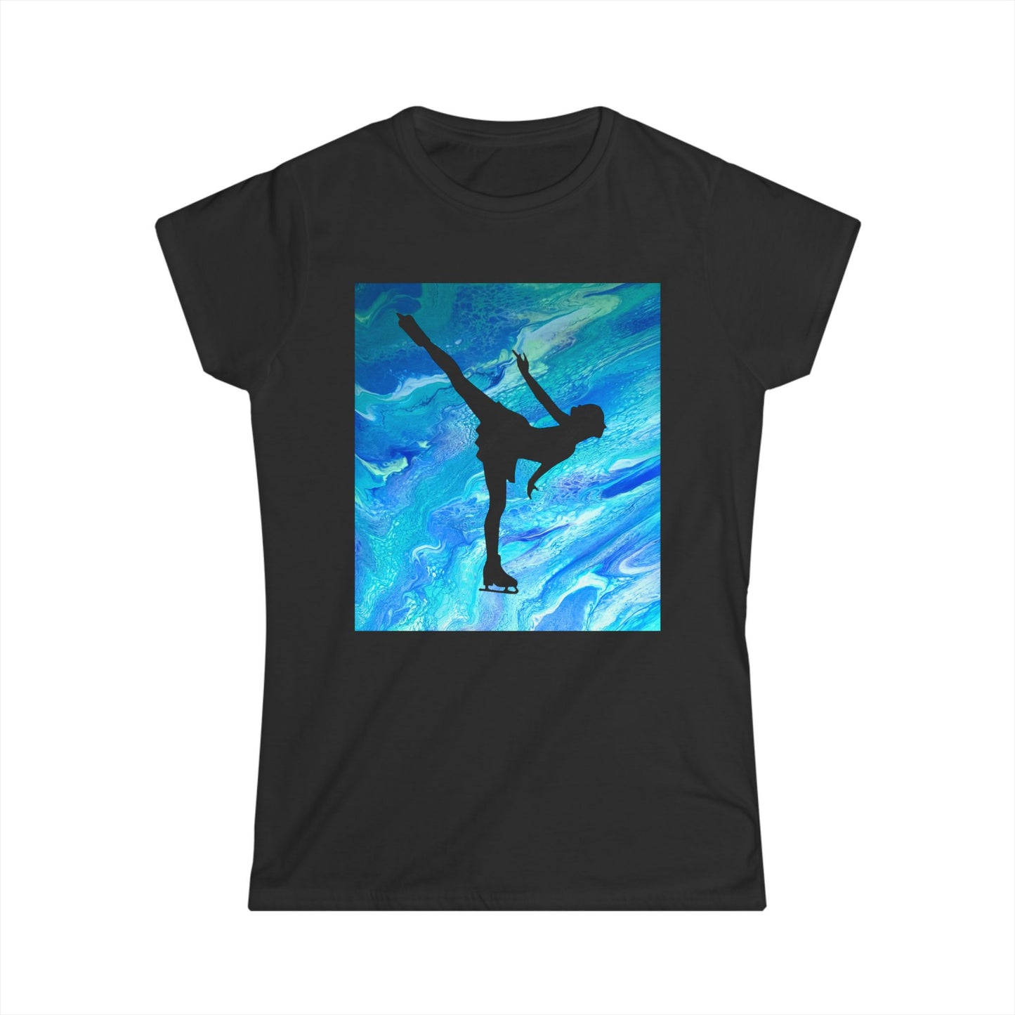 Ladies figure skating T-shirt