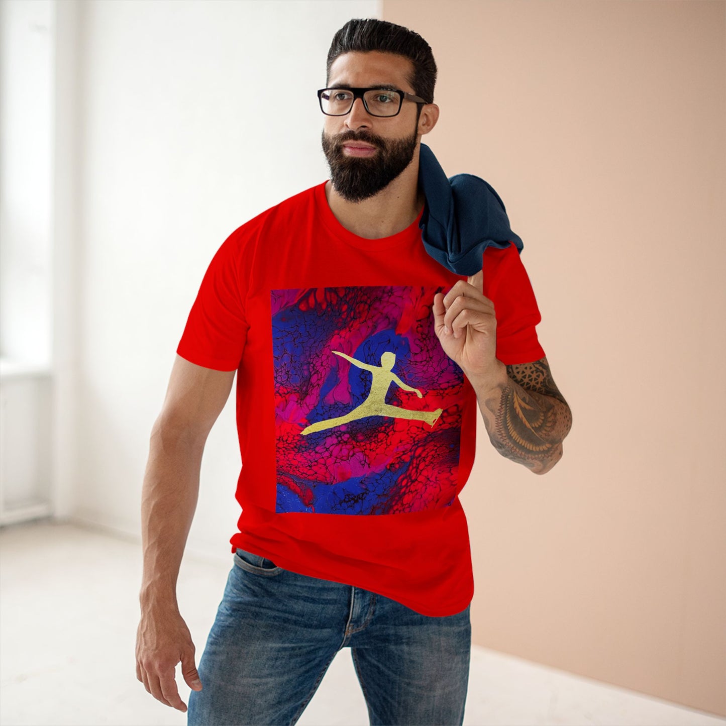 Men's figure skating T-shirt