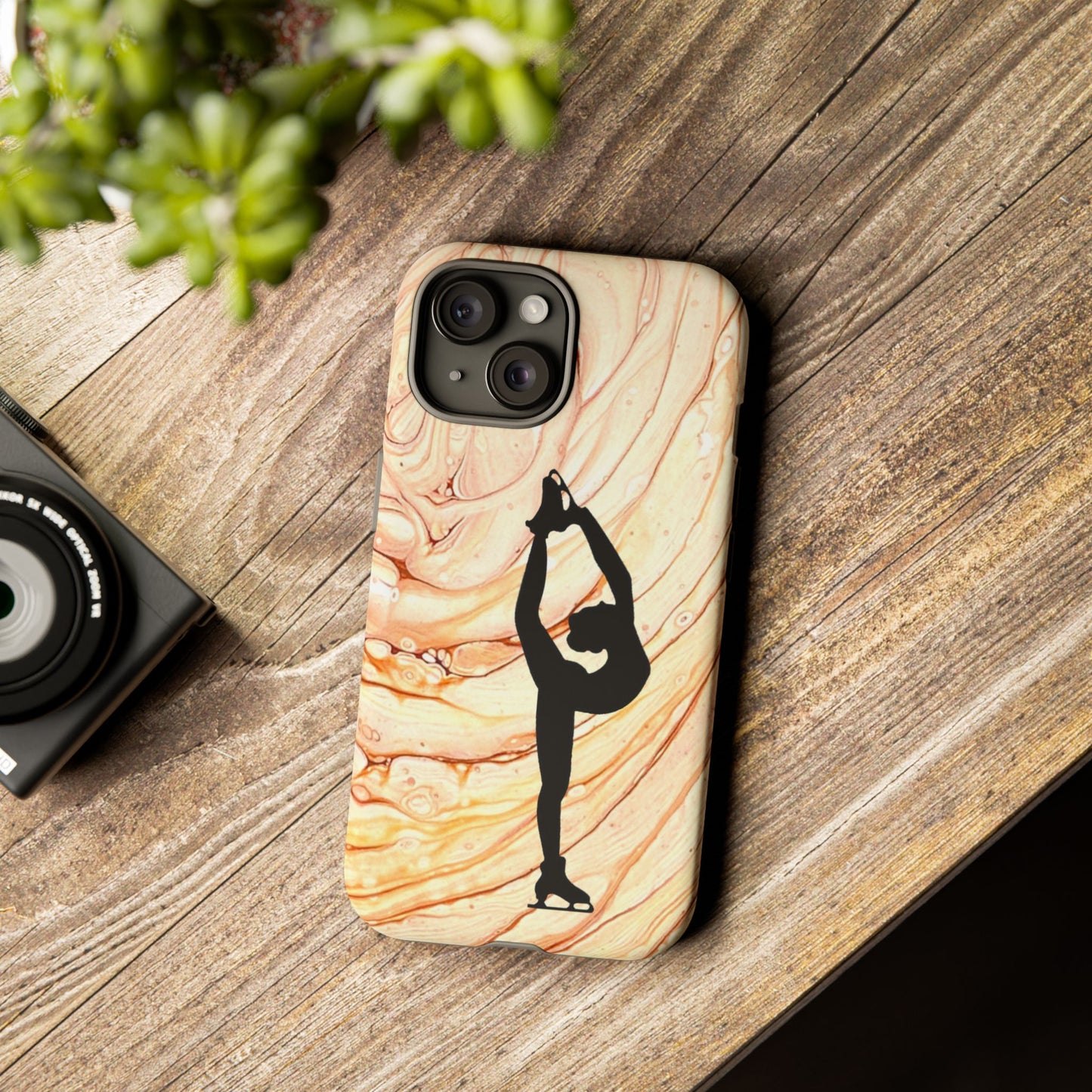 Figure skating phone cases