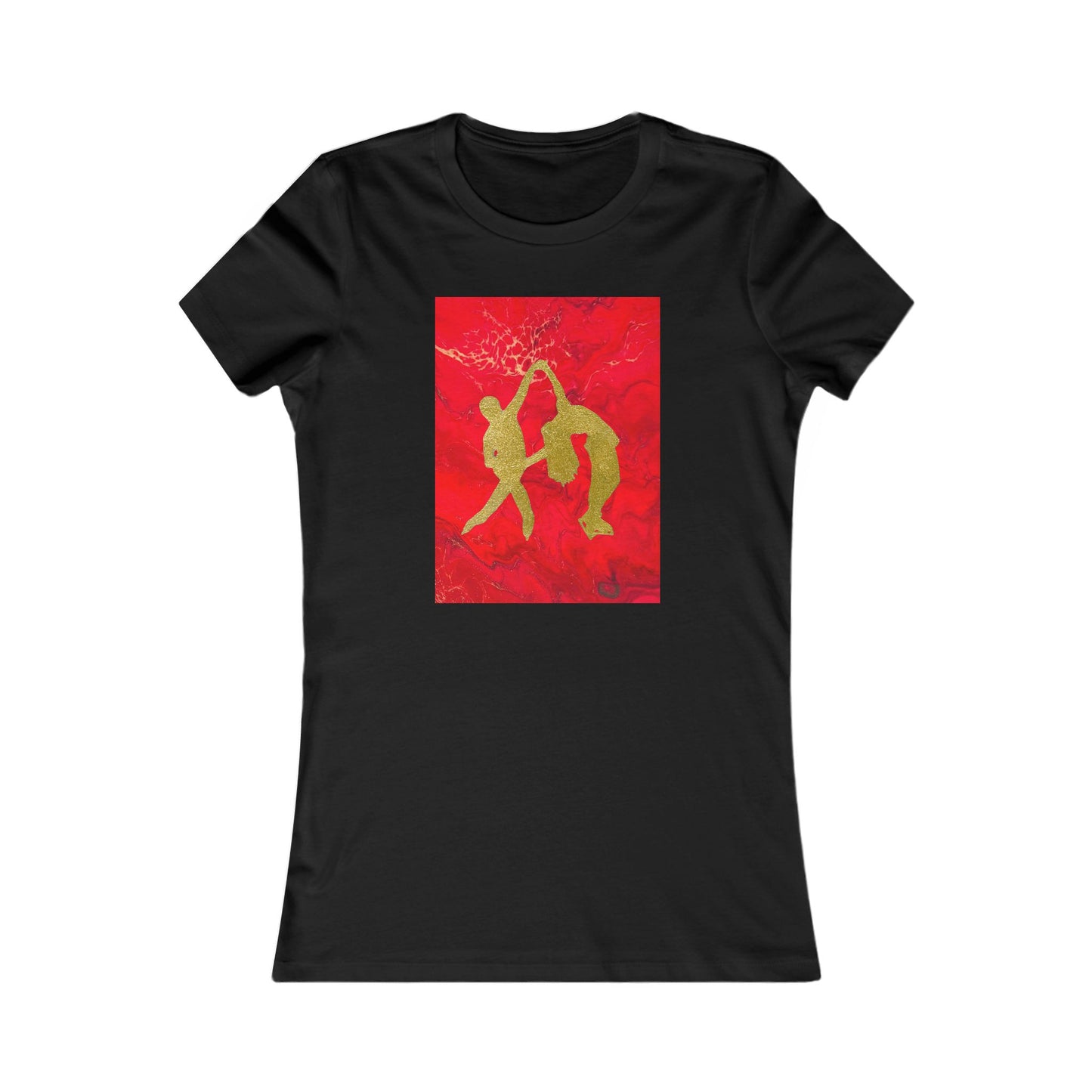 Ladies figure skating T-shirt