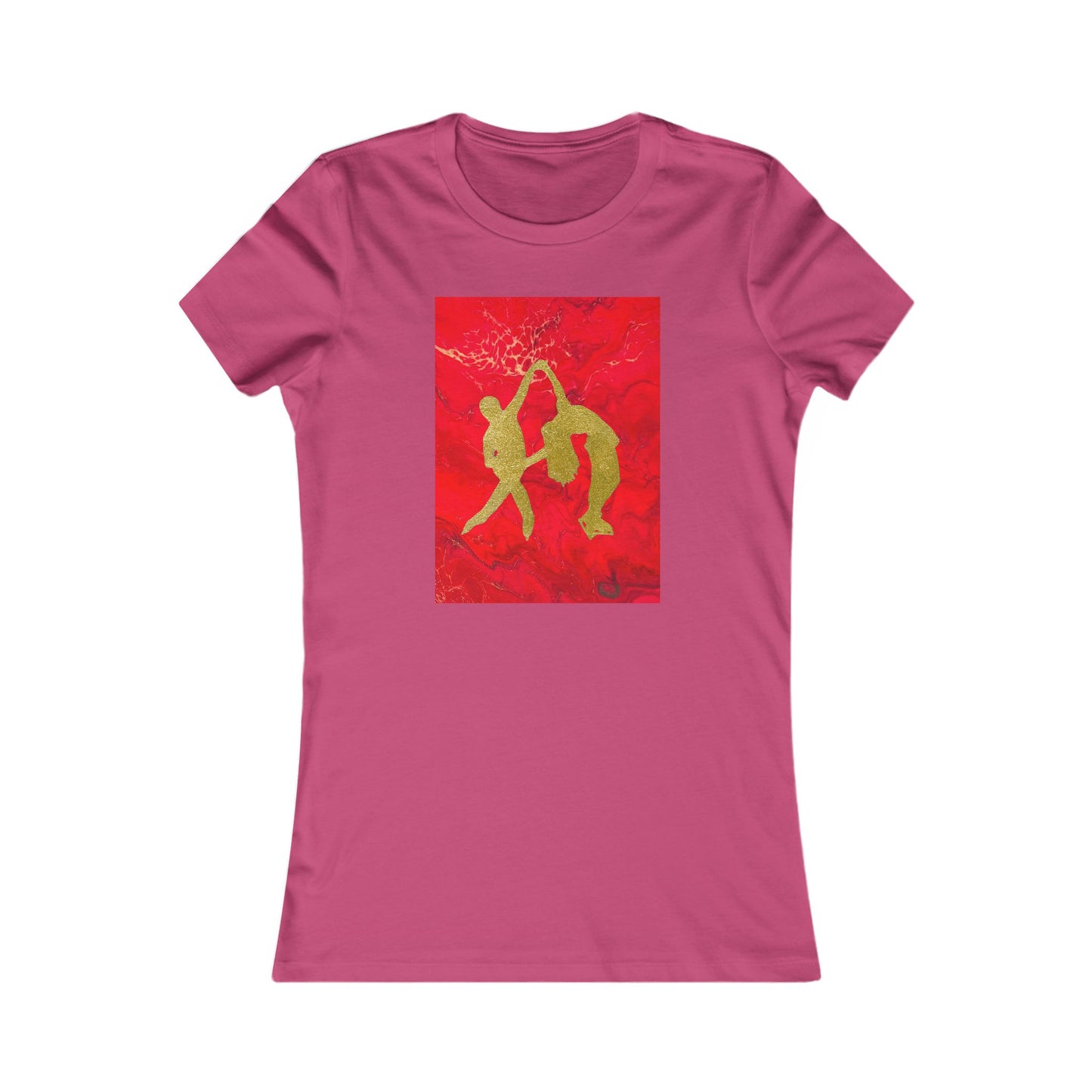 Ladies figure skating T-shirt
