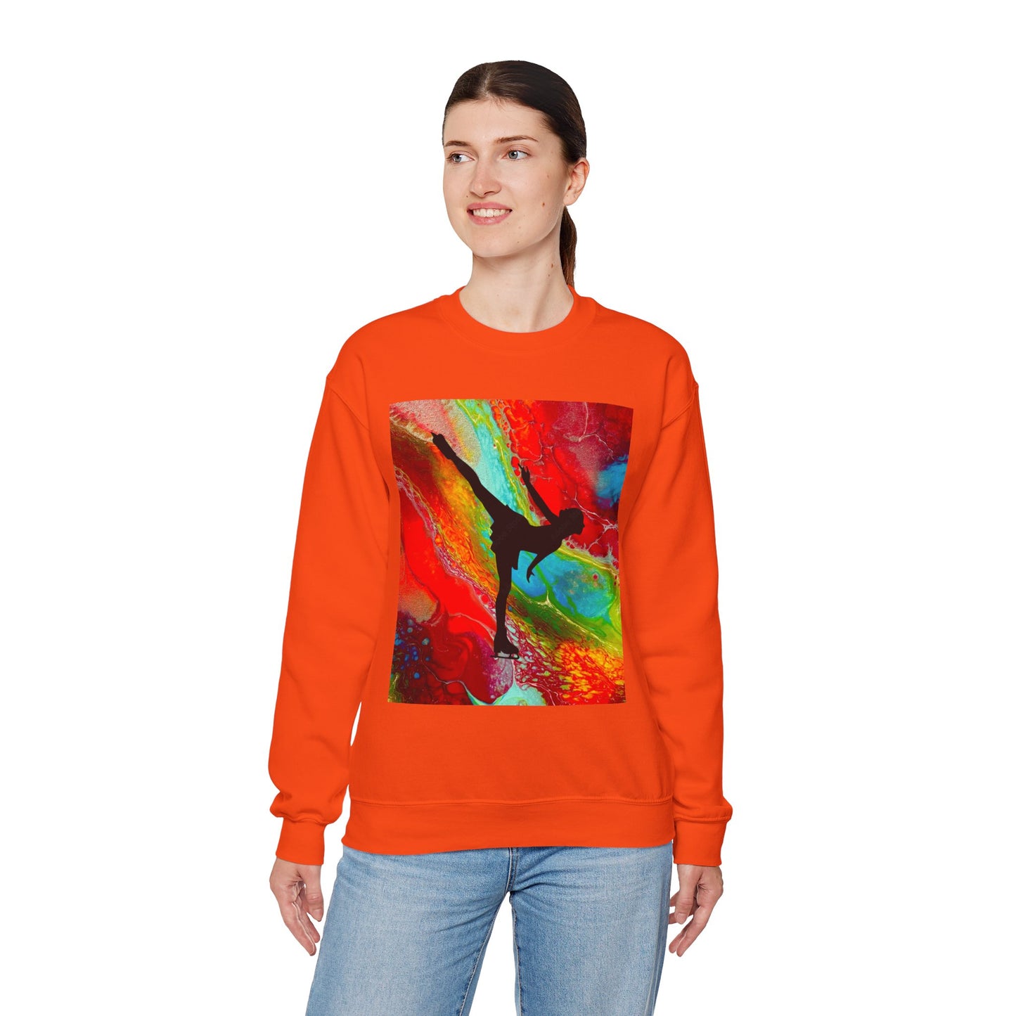 Unisex Figure Skating Crewneck Sweatshirt