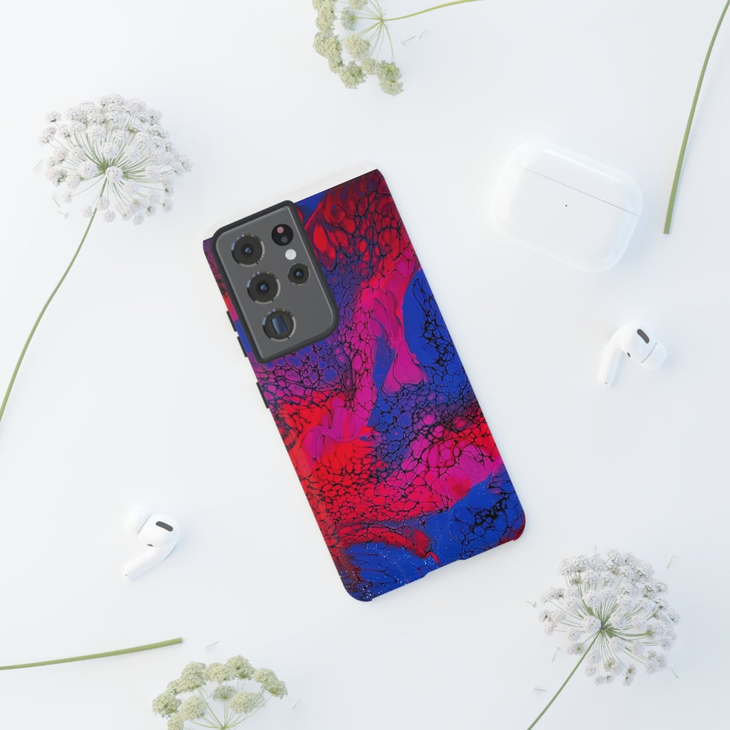 Tough Phone Case for iPhone, Samsung and Google pixel devices with Artwork Design