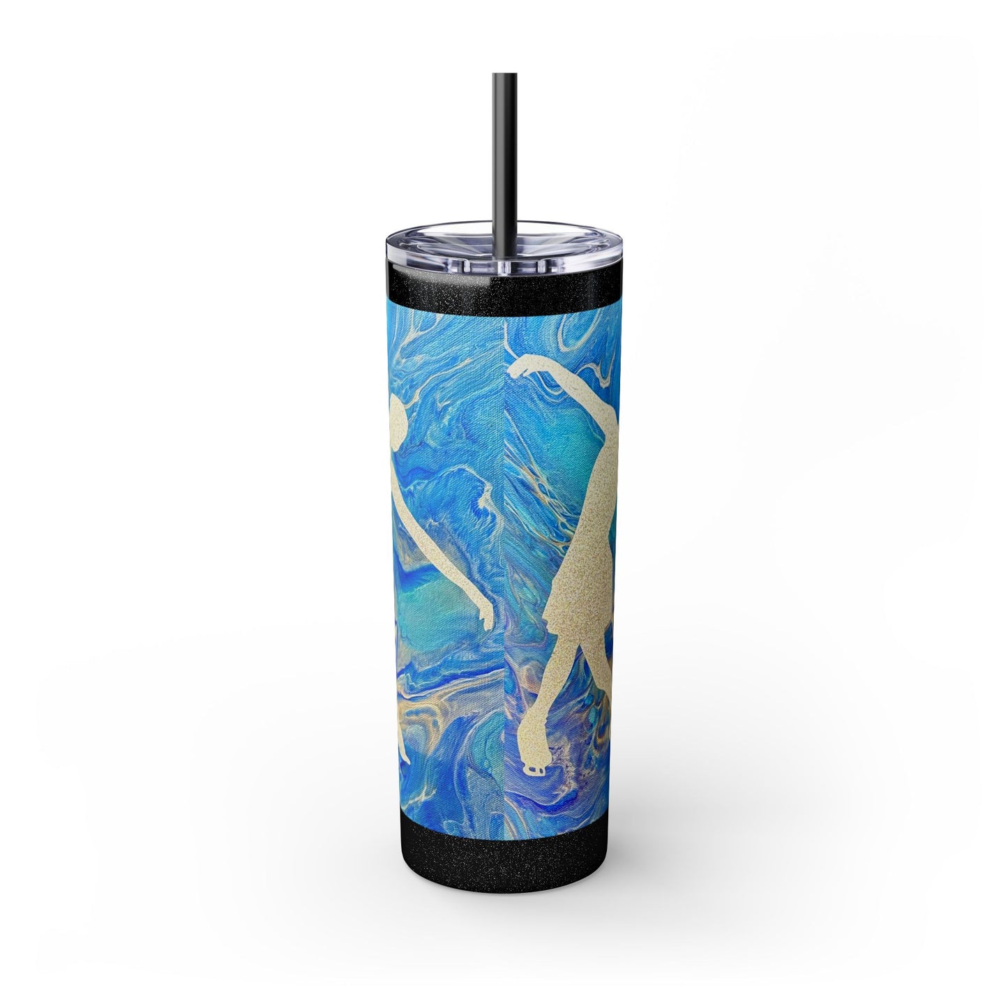 Figure Skating Tumbler, 20oz with straw