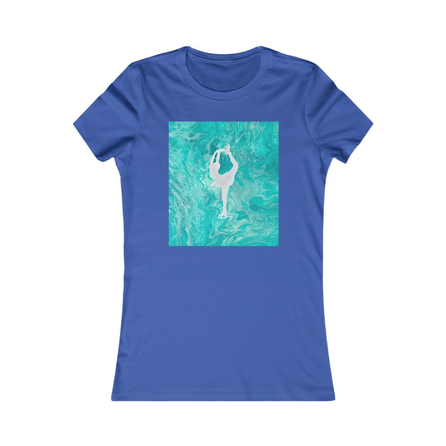 Ladies figure skating T-shirt