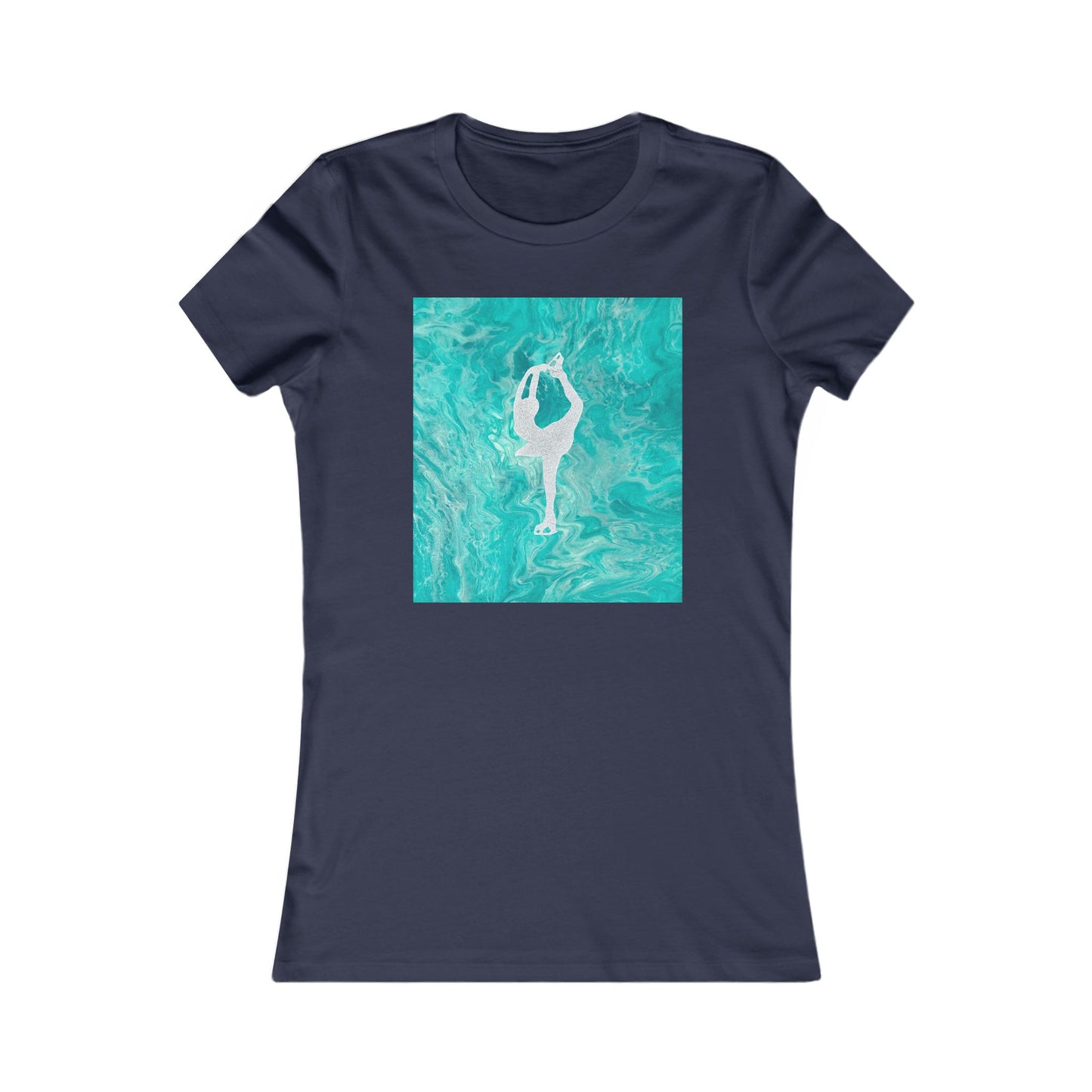 Ladies figure skating T-shirt