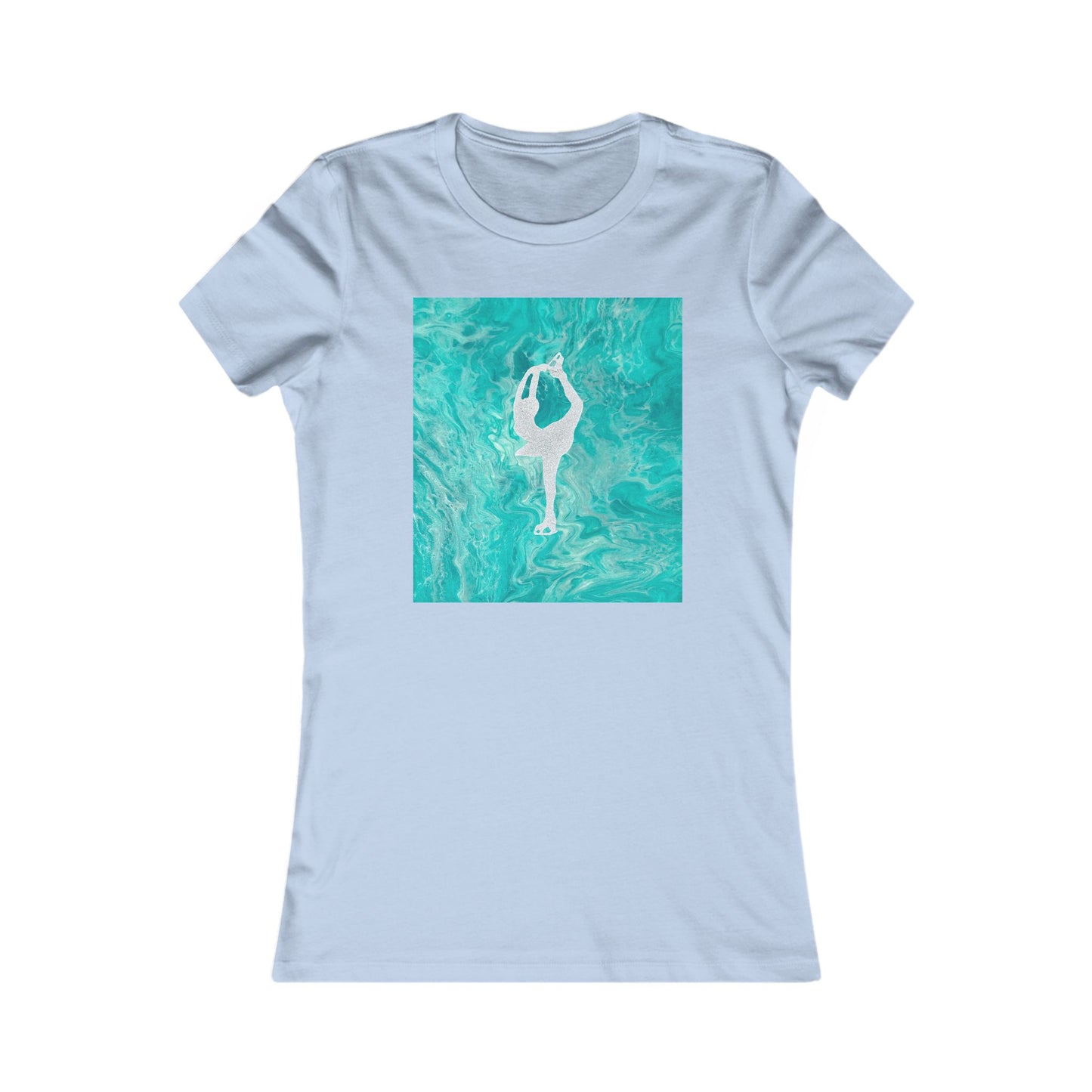 Ladies figure skating T-shirt