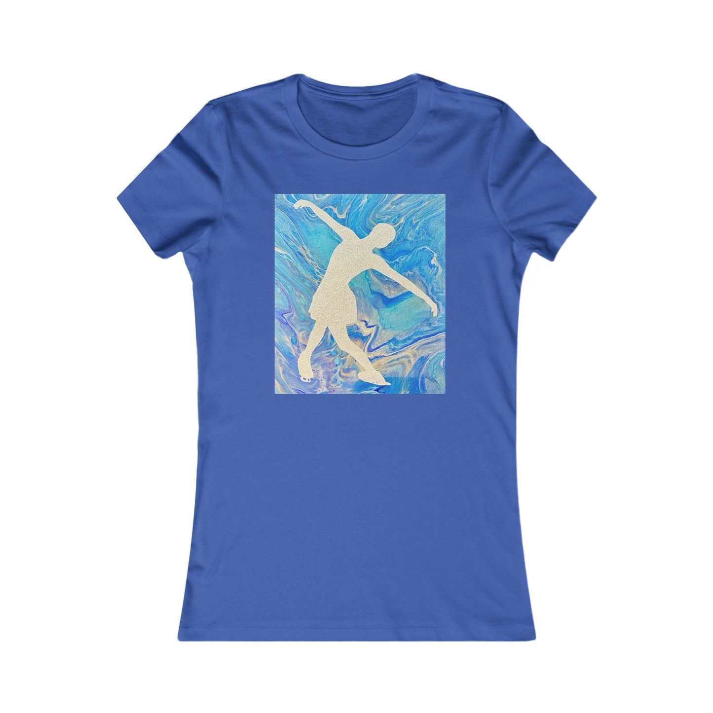 Ladies, Figure skating T-shirt