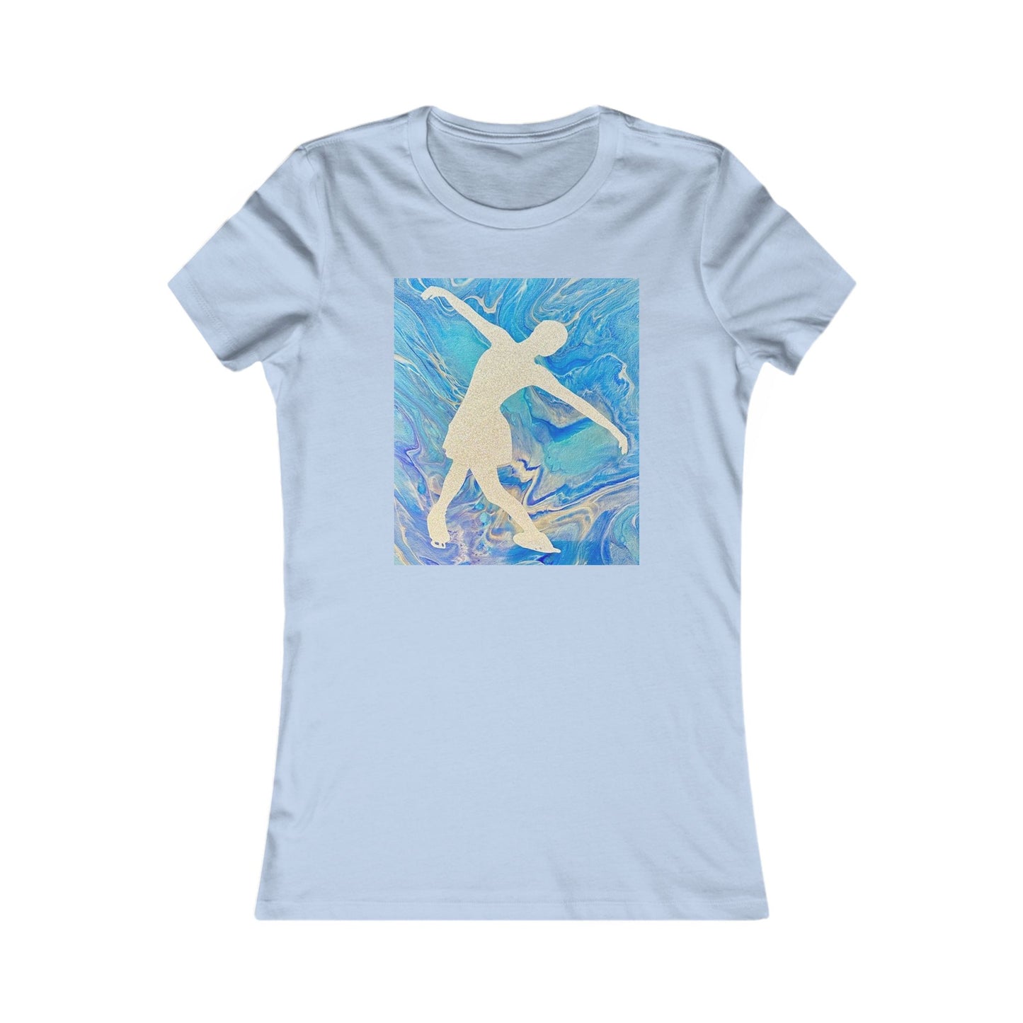 Ladies, Figure skating T-shirt