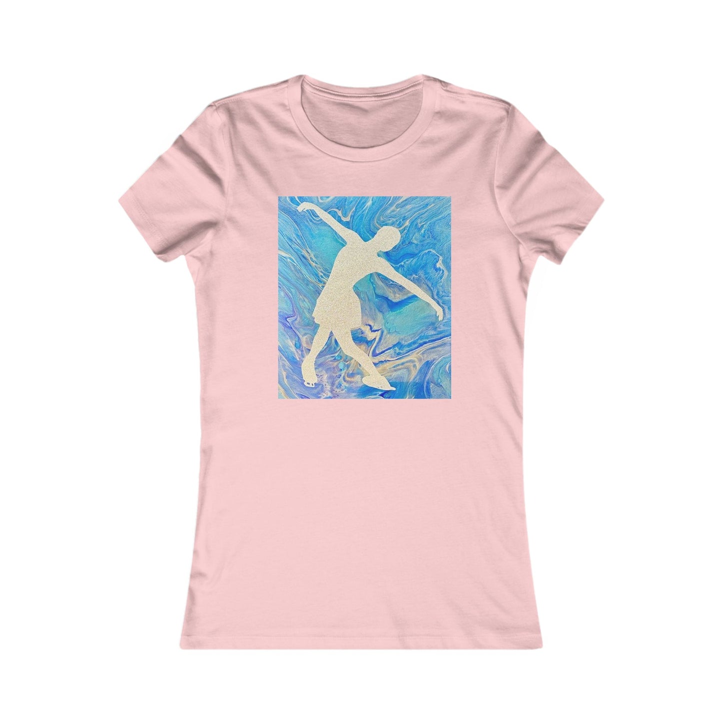 Ladies, Figure skating T-shirt