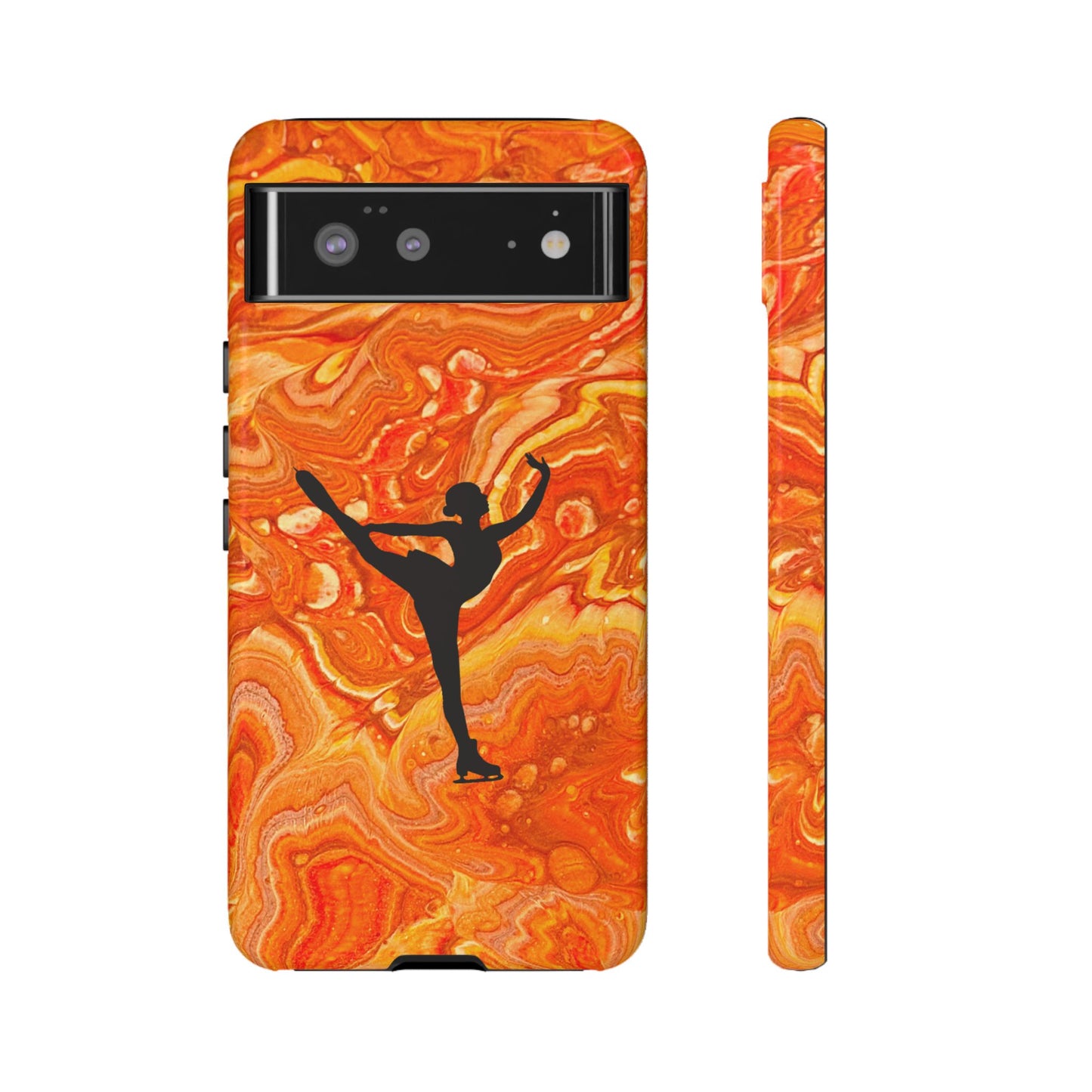 Figure skating phone case