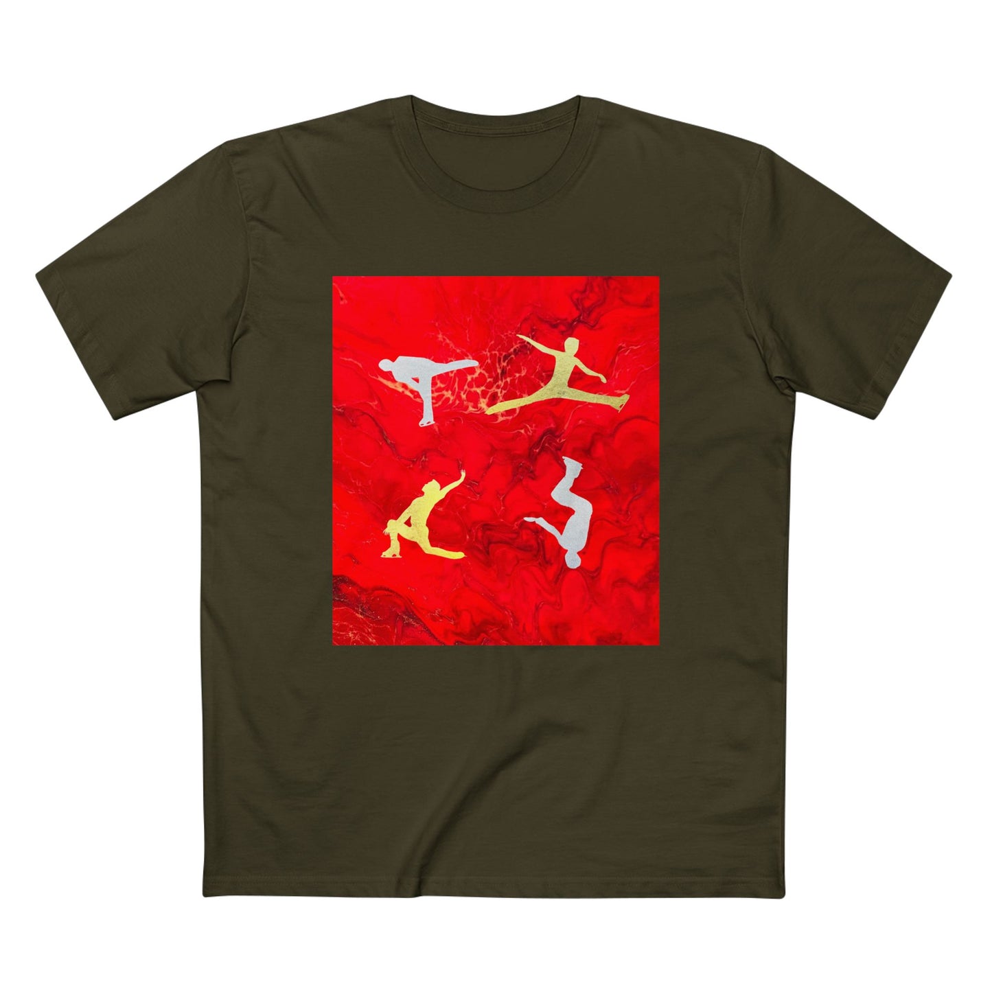 Men's figure skating T-shirt