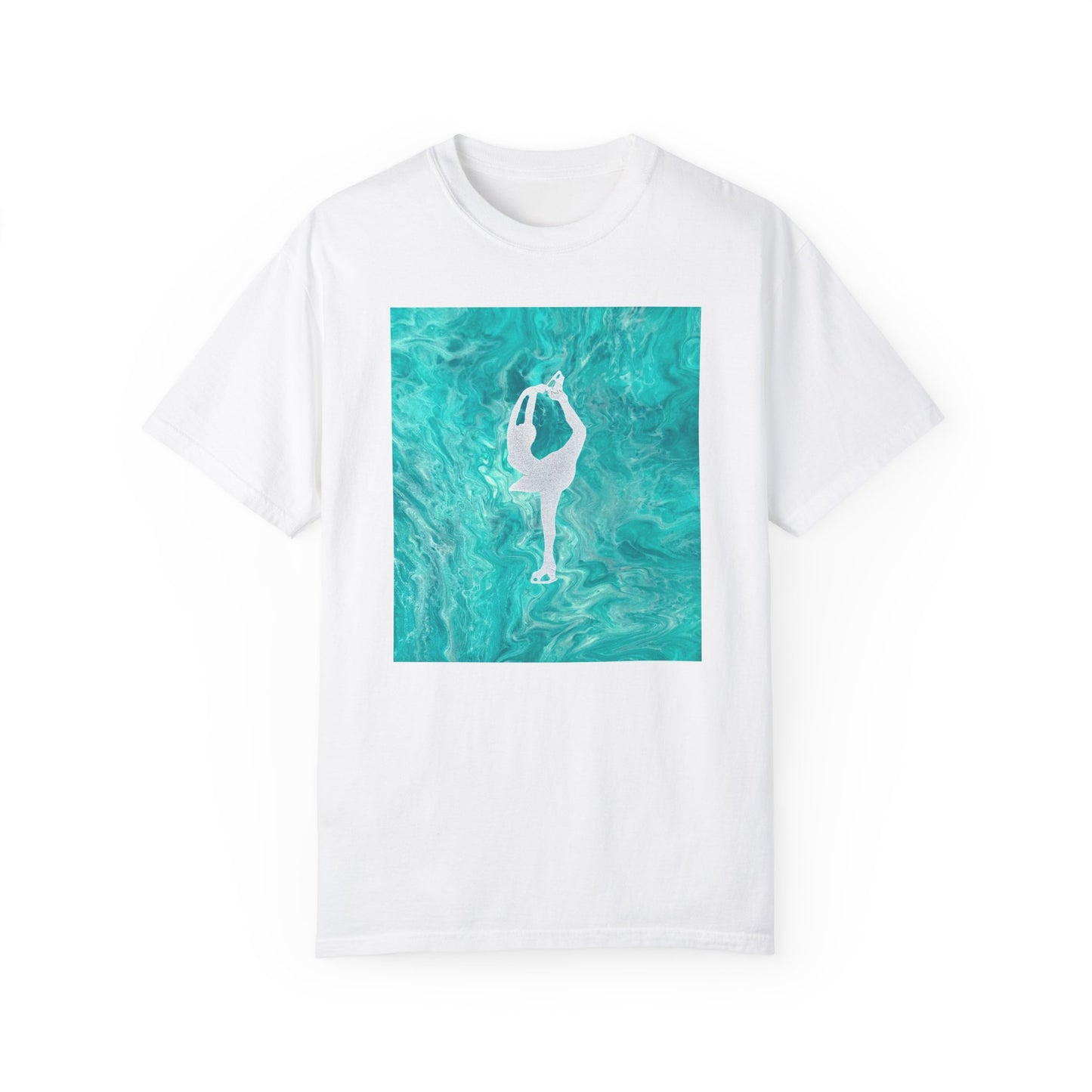 Figure Skating T-shirt—Unisex Garment-Dyed Tee