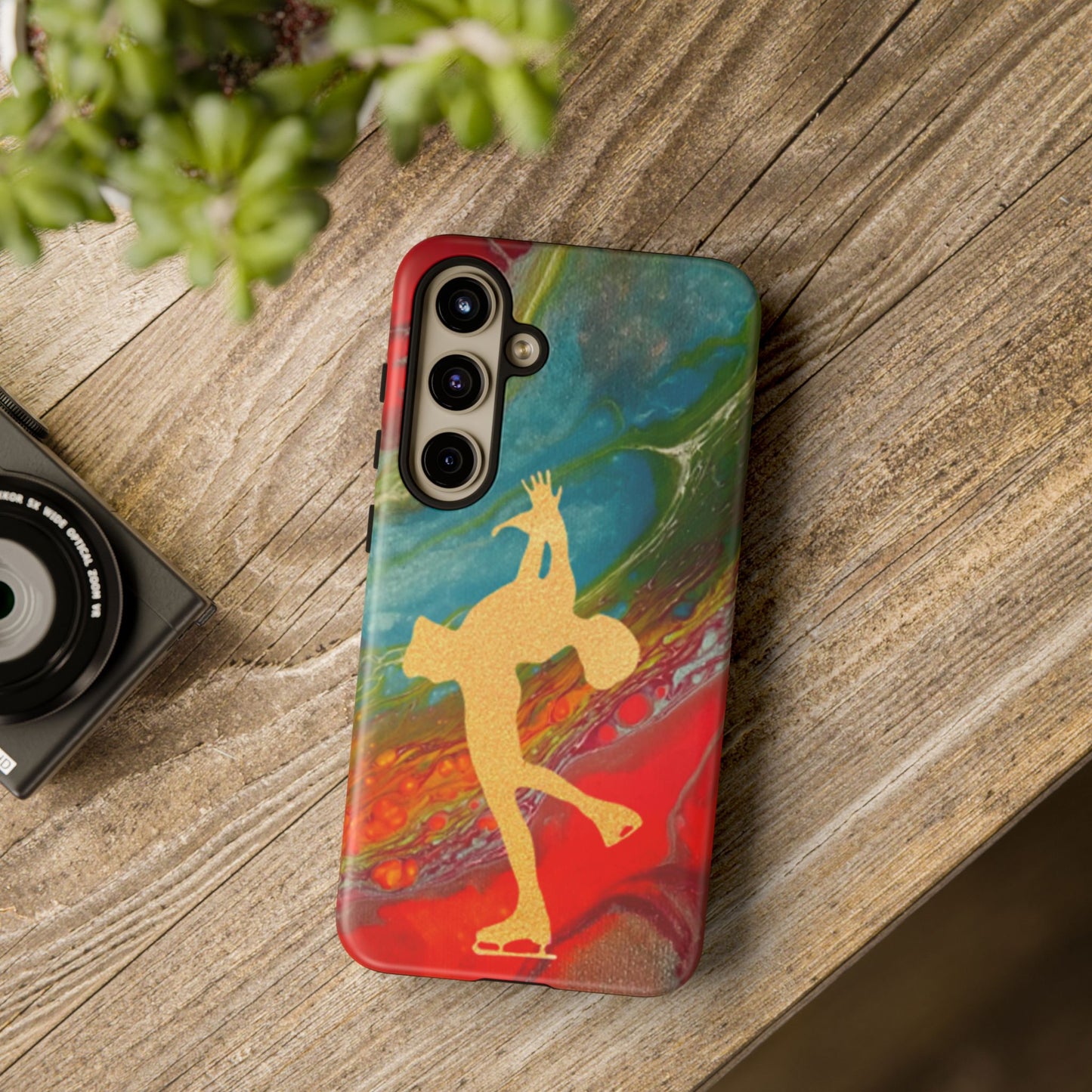 Figure skating phone cases