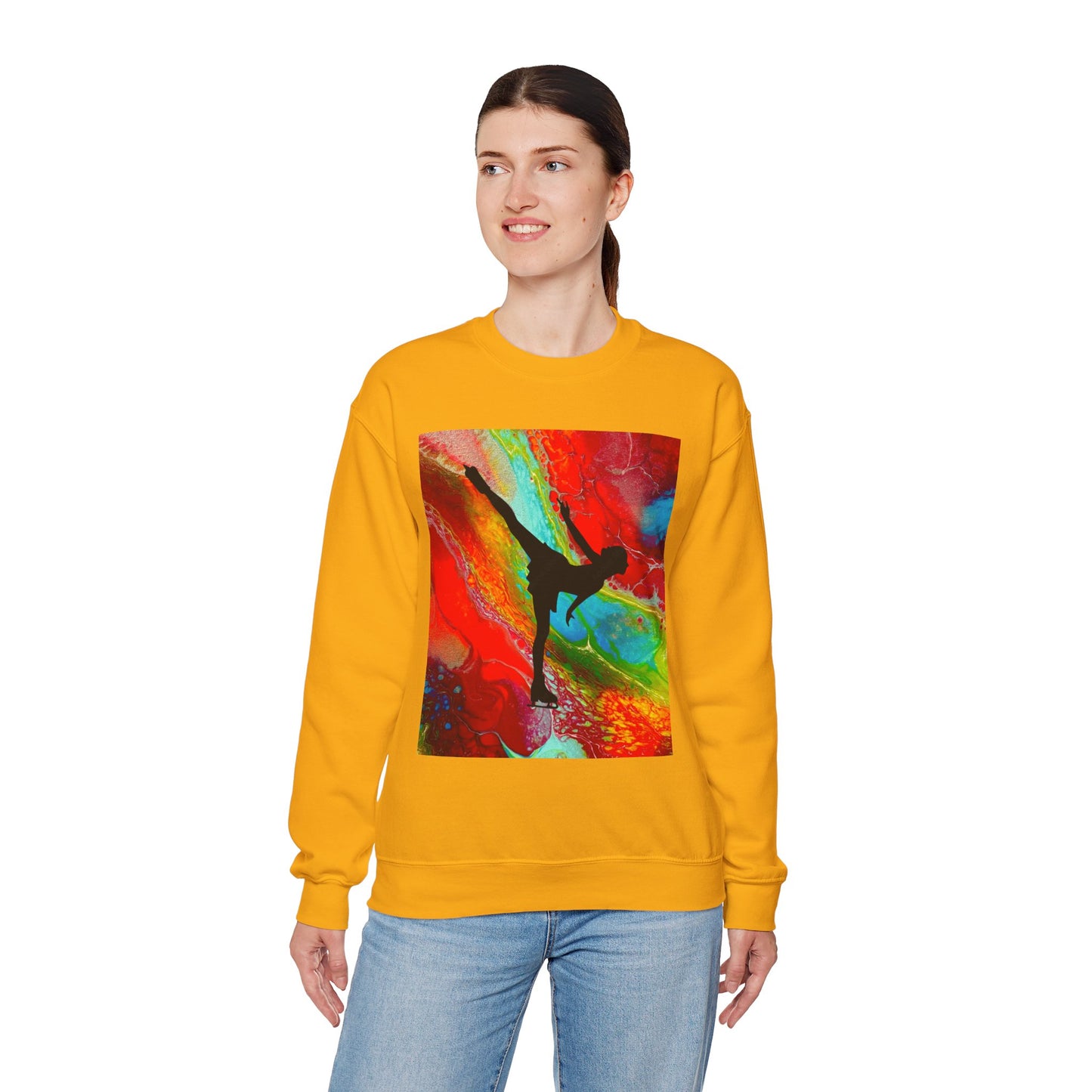 Unisex Figure Skating Crewneck Sweatshirt