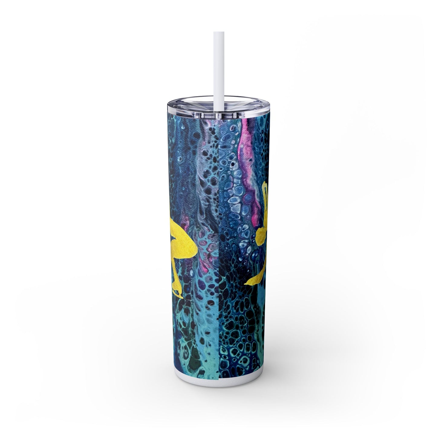 Figure Skating Tumbler, 20oz with straw