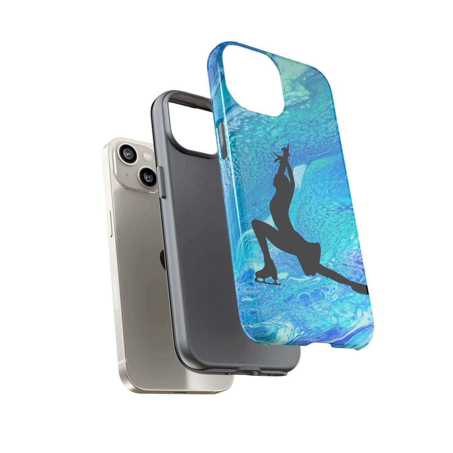 Figure skating phone cases