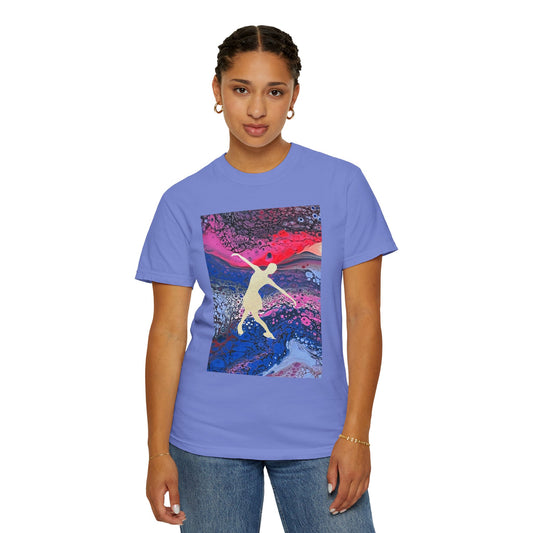 Figure skating T-shirt—Unisex Garment-Dyed Tee