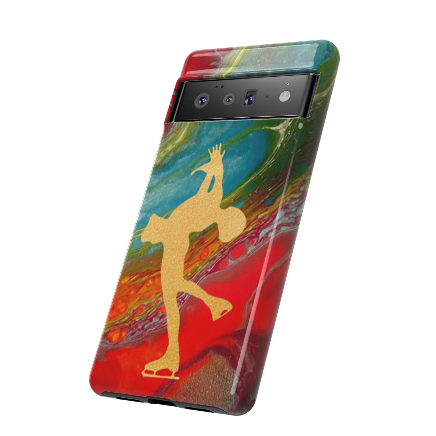 Figure skating phone cases