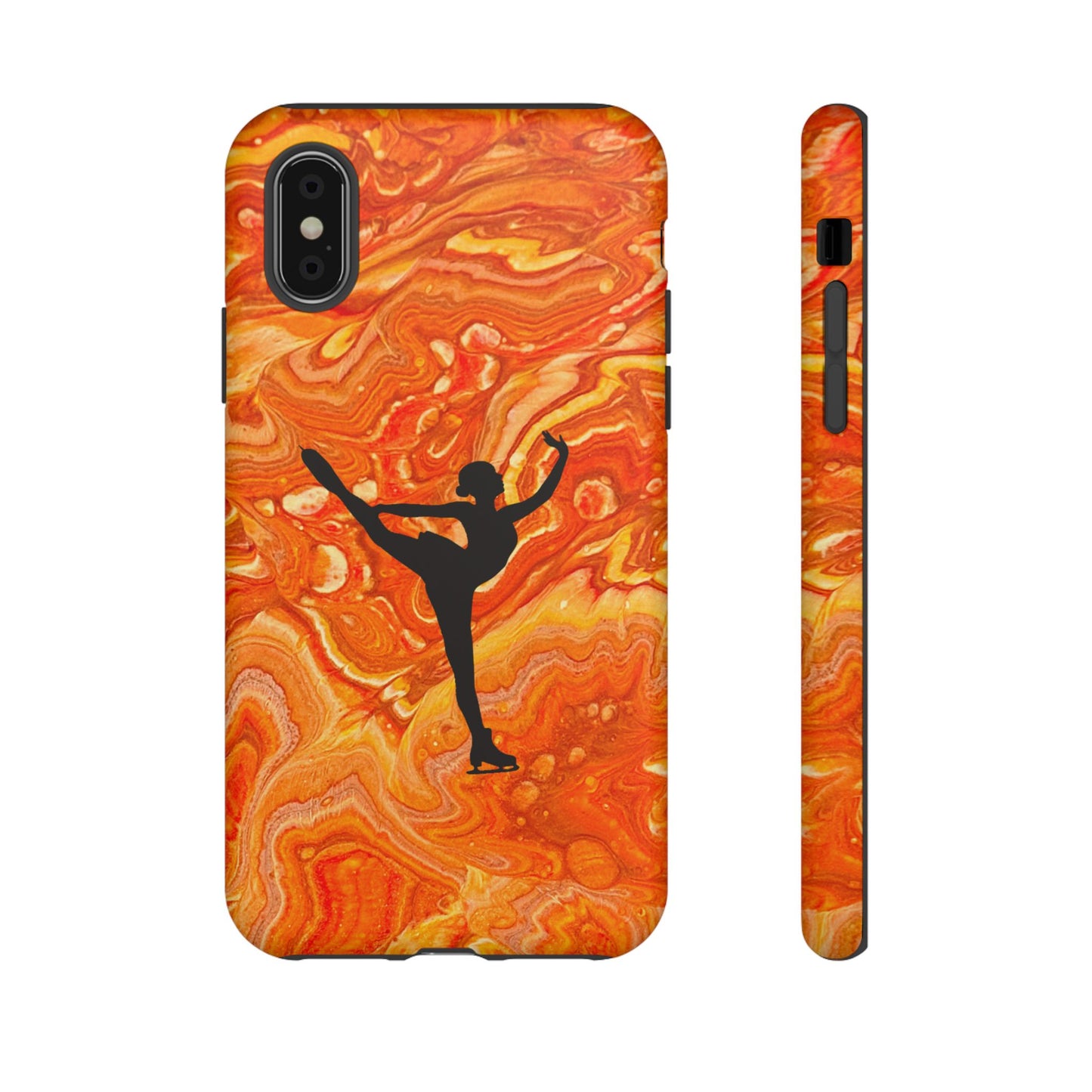 Figure skating phone case