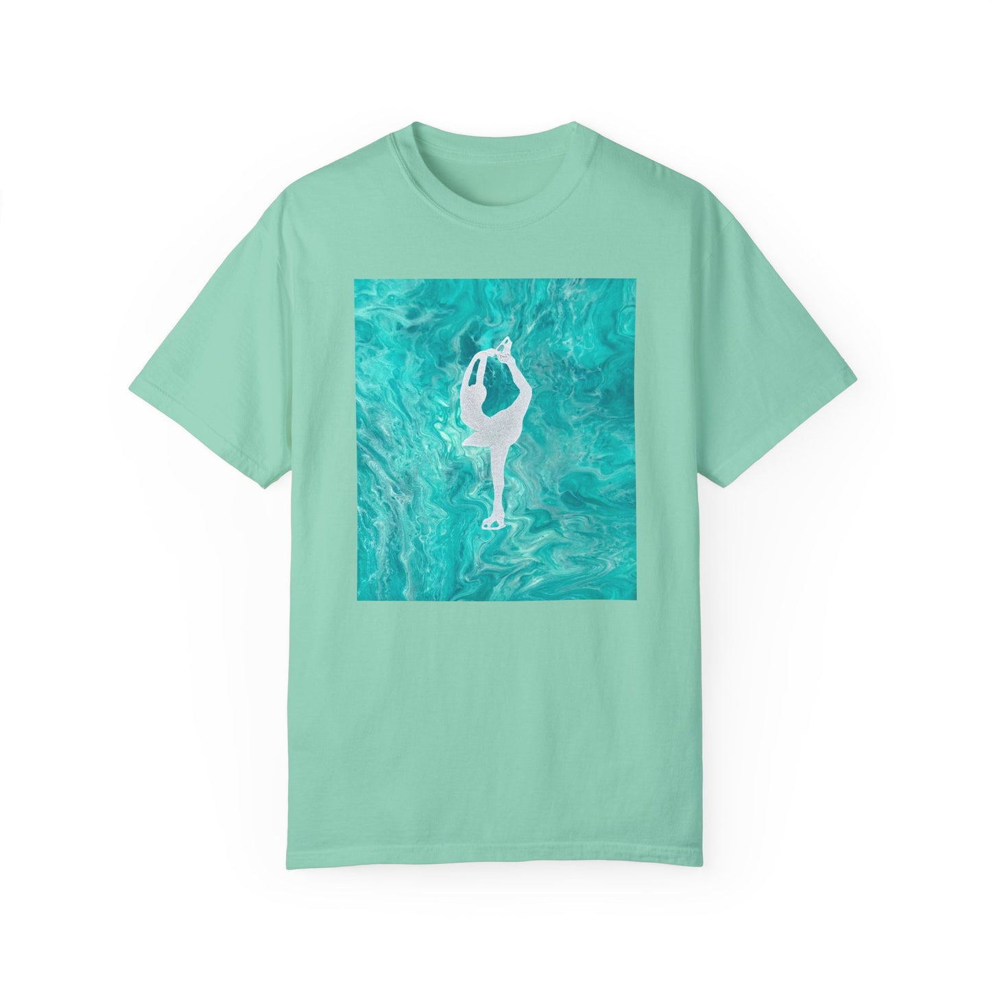 Figure Skating T-shirt—Unisex Garment-Dyed Tee