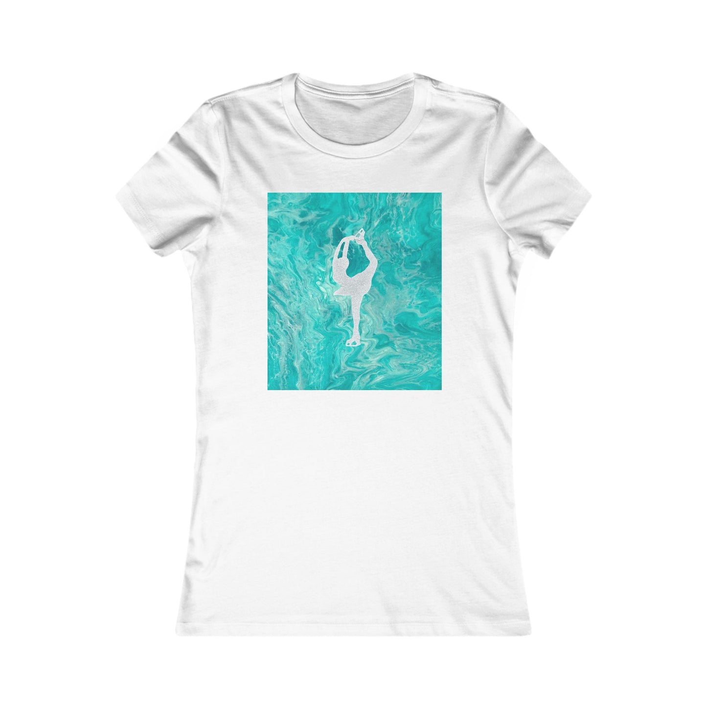 Ladies figure skating T-shirt