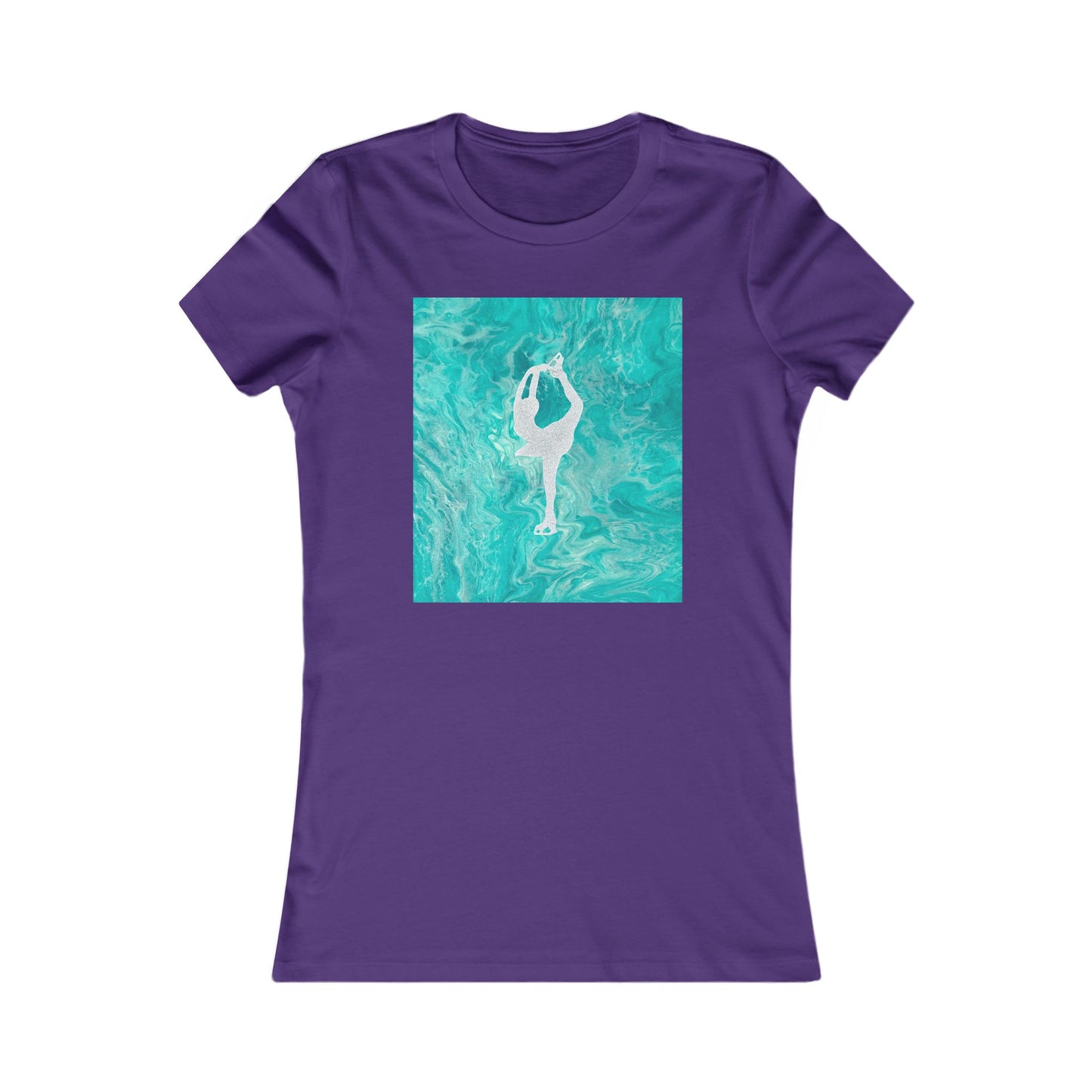 Ladies figure skating T-shirt