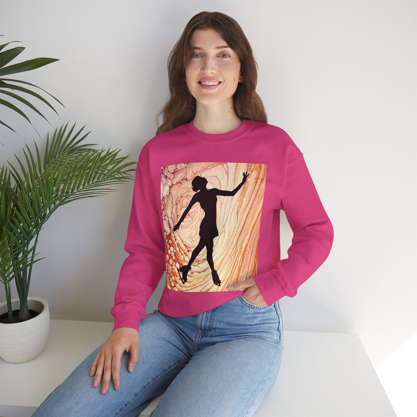 Unisex Figure Skating Crewneck Sweatshirt