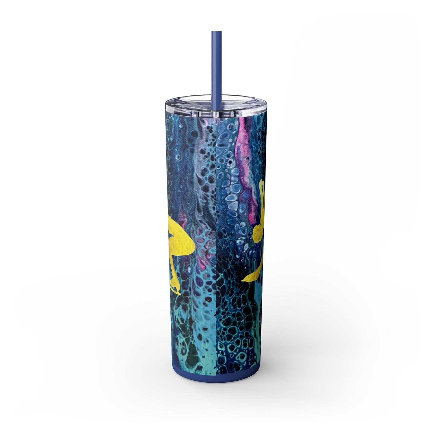 Figure Skating Tumbler, 20oz with straw