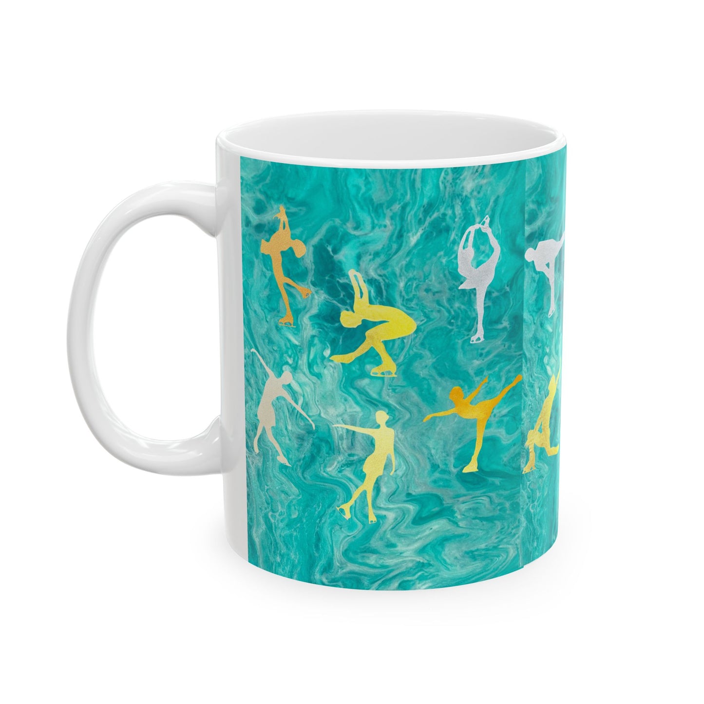 Figure skating Ceramic Mug, (11oz, 15oz)