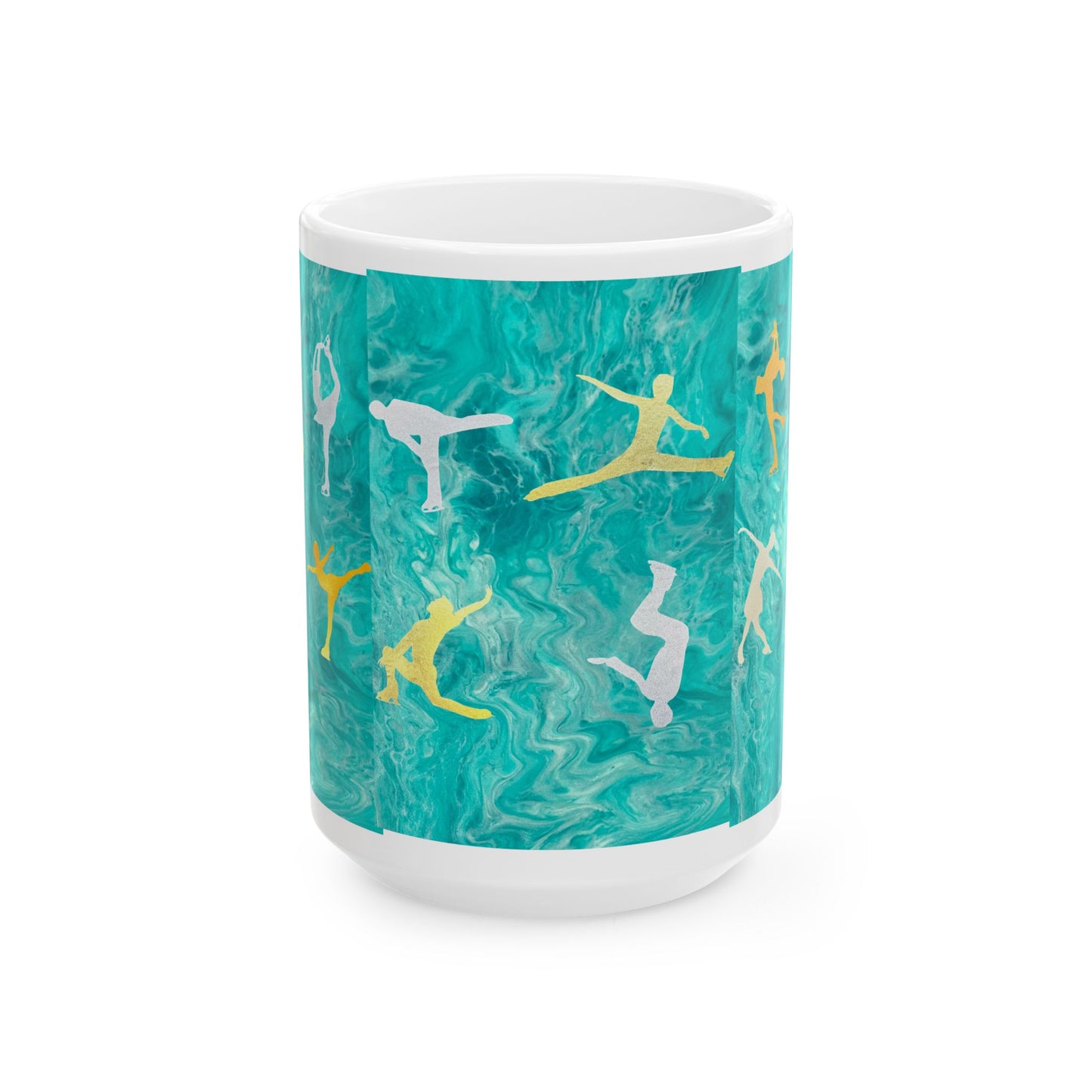 Figure skating Ceramic Mug, (11oz, 15oz)