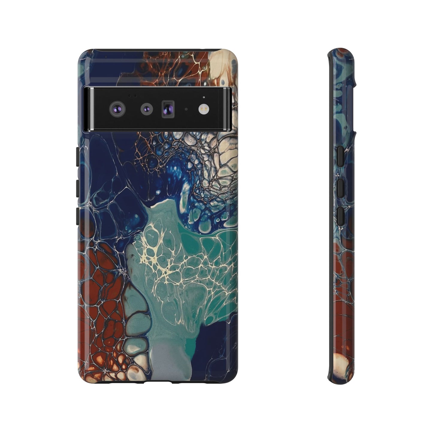 Phone Case for iPhone, Samsung and Google pixel devices -Artwork Design, Tough Protection