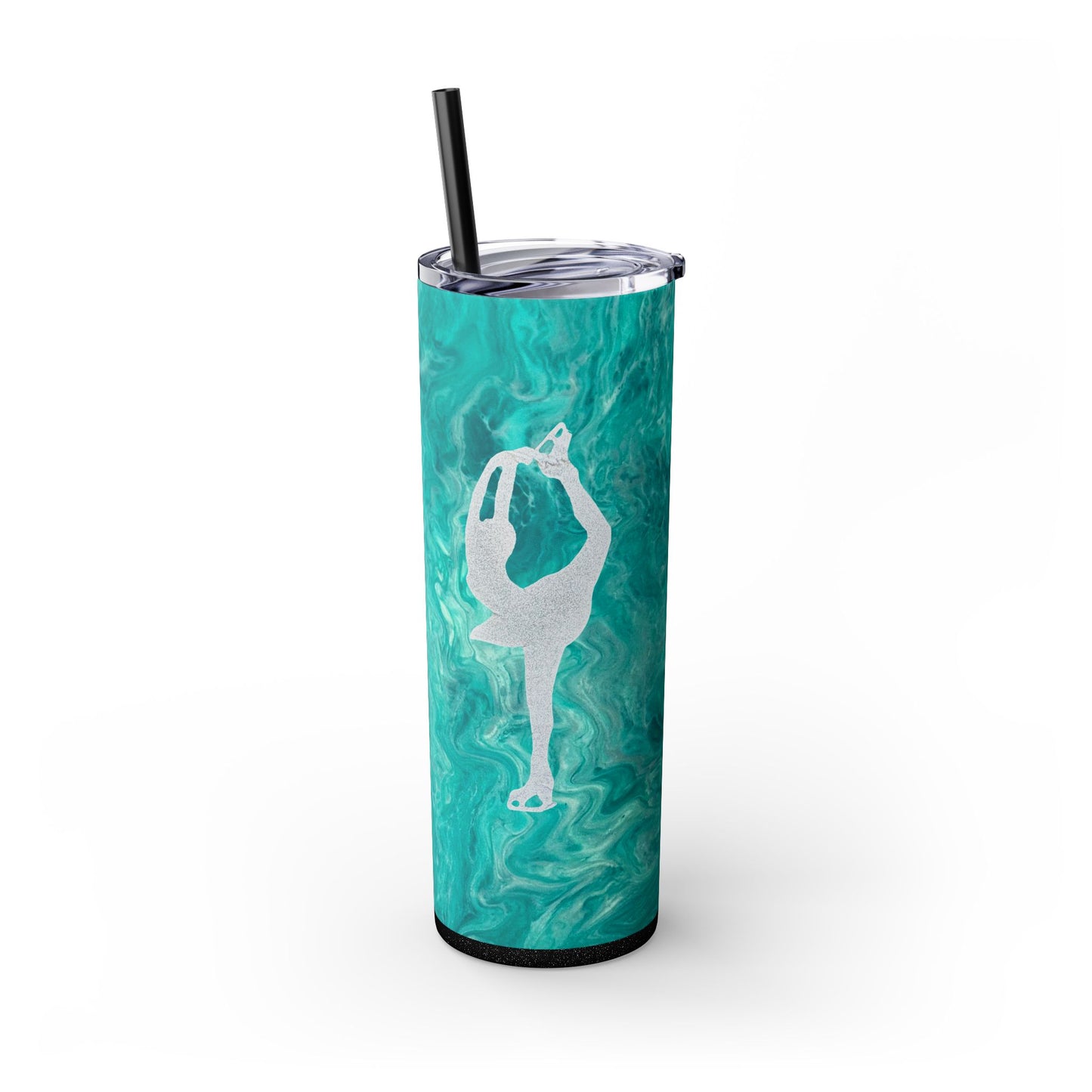 Figure Skating Tumbler, 20oz with straw