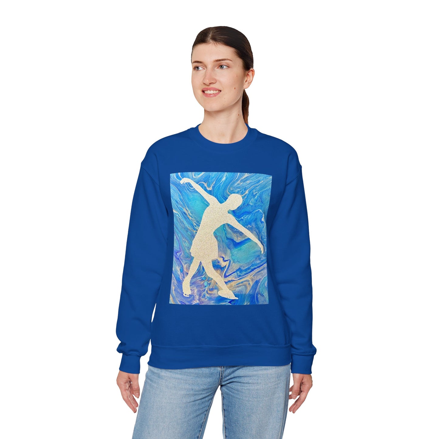 Unisex Figure Skating Crewneck Sweatshirt